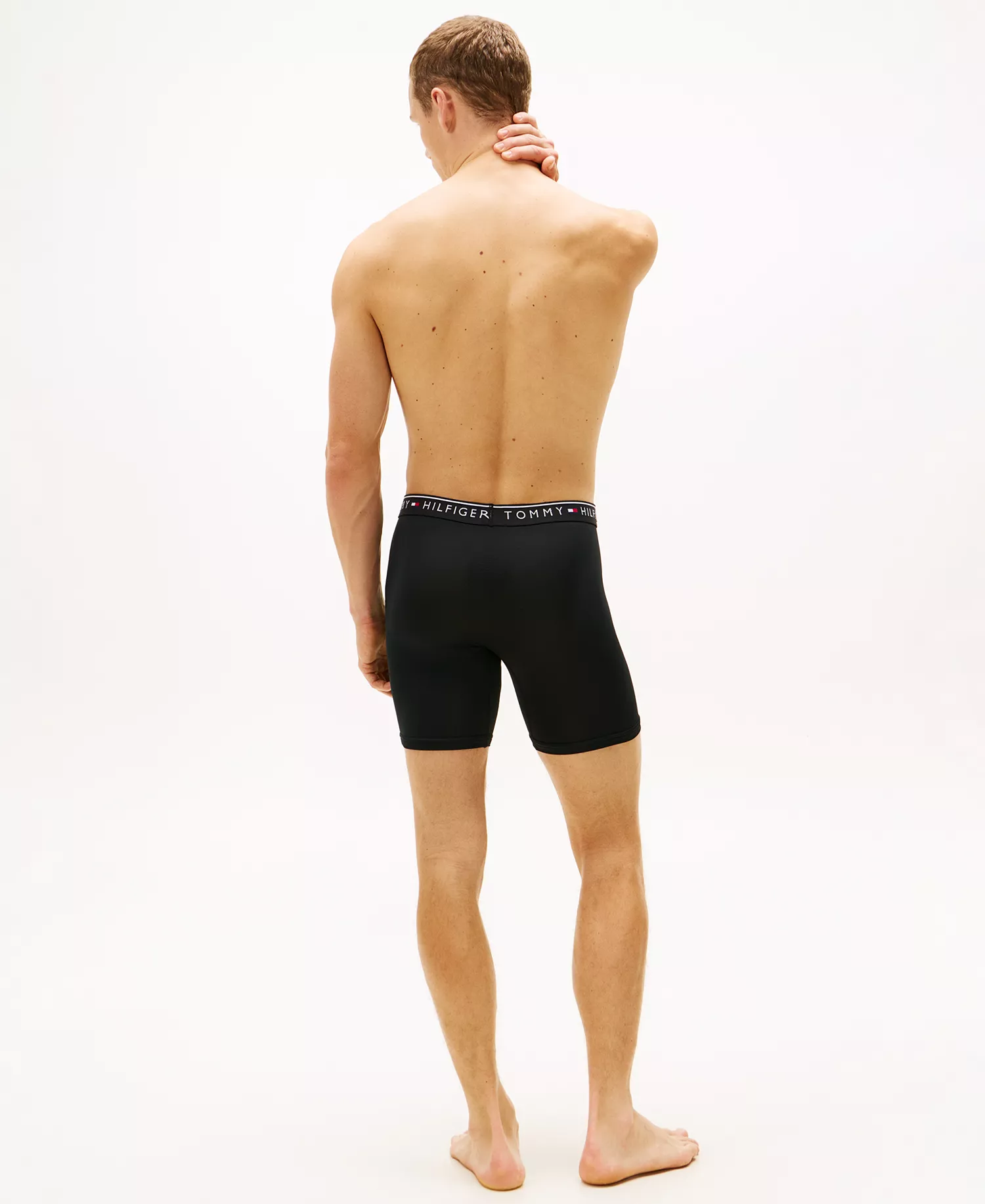 Men's 3-Pack Micro Boxer Briefs Set - Black - 1X