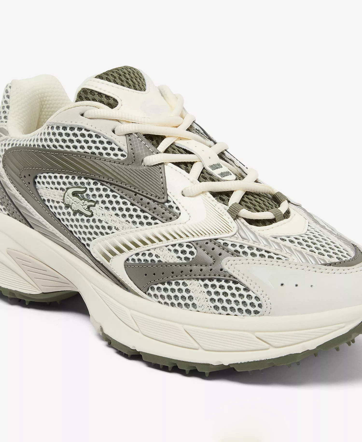 Men's L003 Neo Shot Round-Toe Sneakers - Off White - 10M