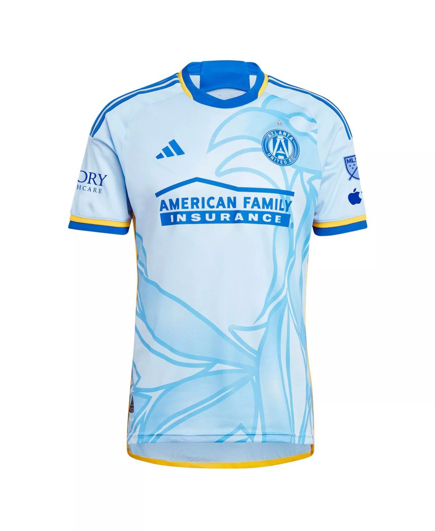 Men's Miguel Almiron Light Blue Atlanta United FC 2024 The Resurgens Kit Authentic Player Jersey - Light Blue - 2XL