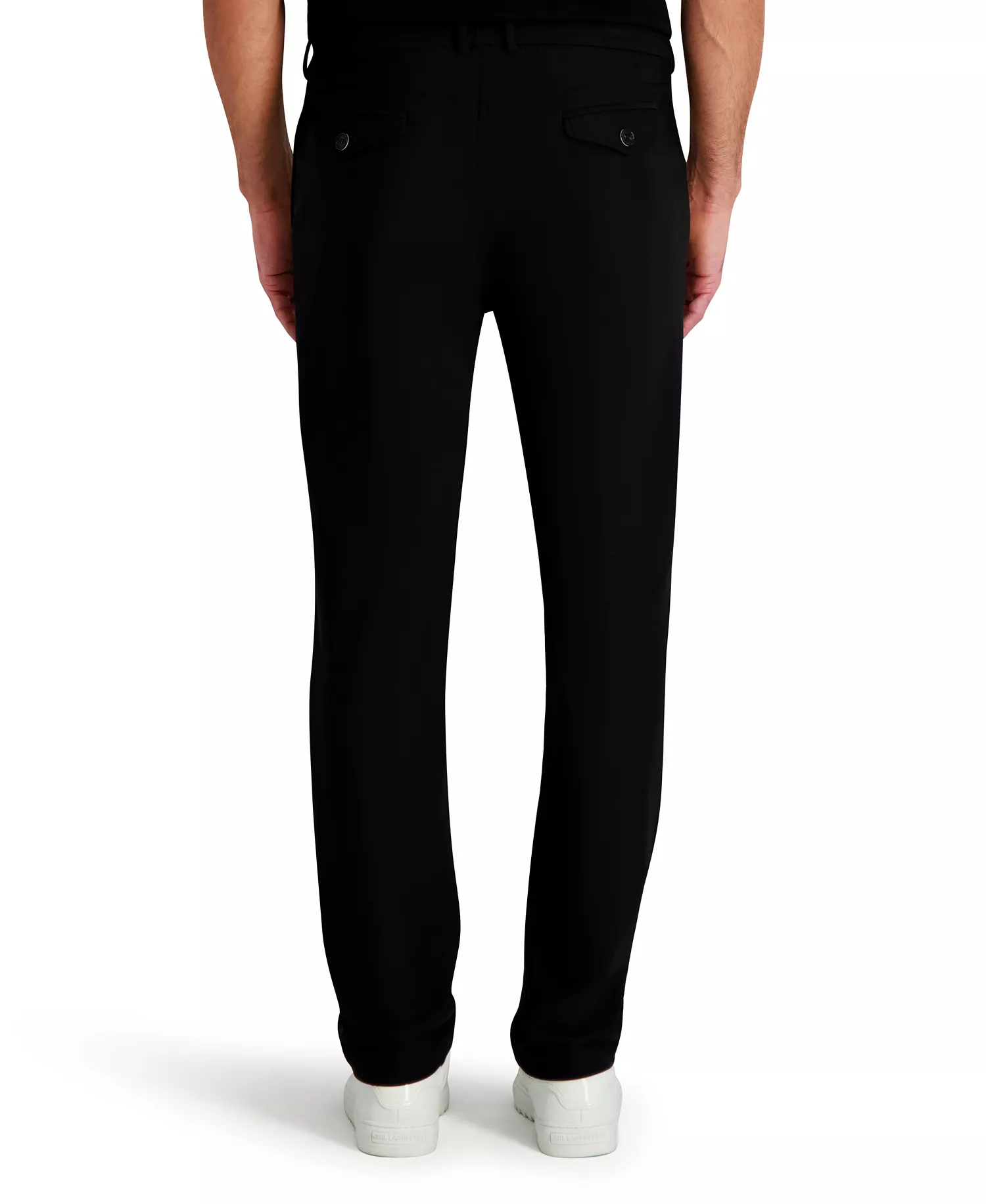 Men's Regular Fit Pants - Black - 2XL