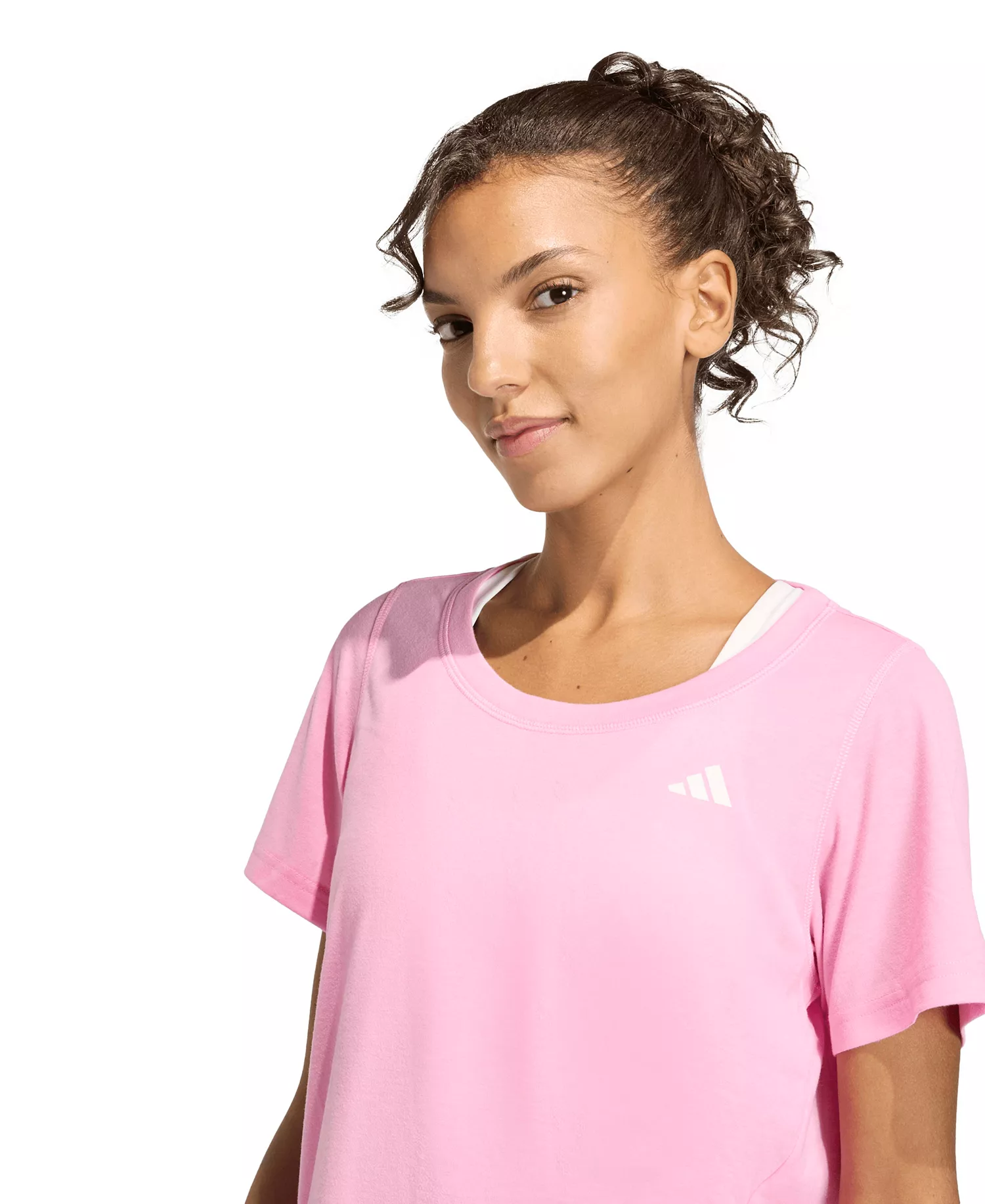 Women's Workout Essentials Seamless Scoop Neck T-Shirt - Black - 2XL