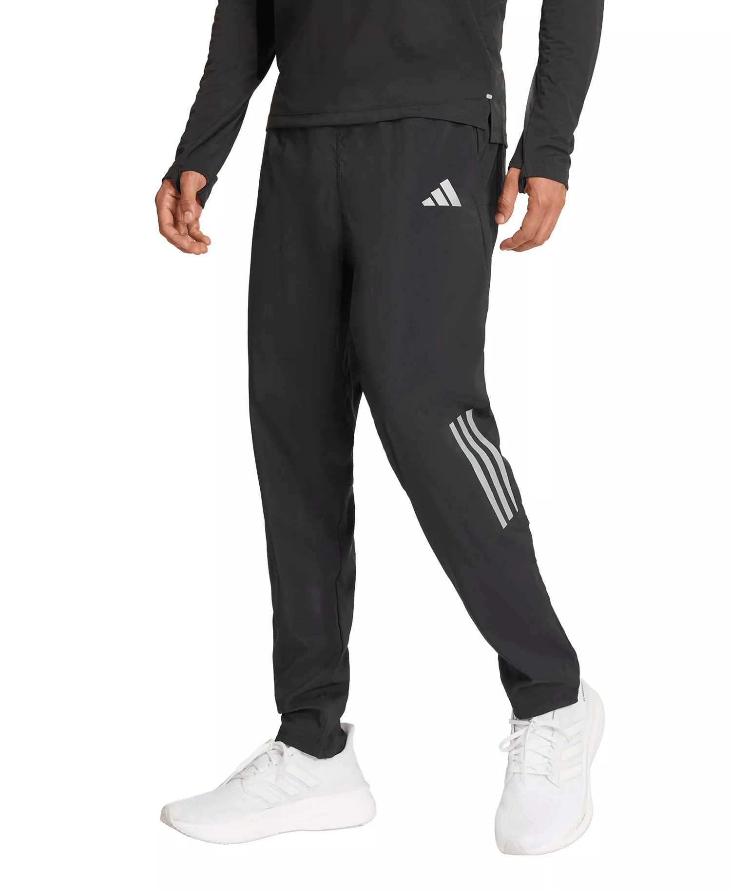 adi365 Men's Astro Iconic Running Pants - Black - 2XL