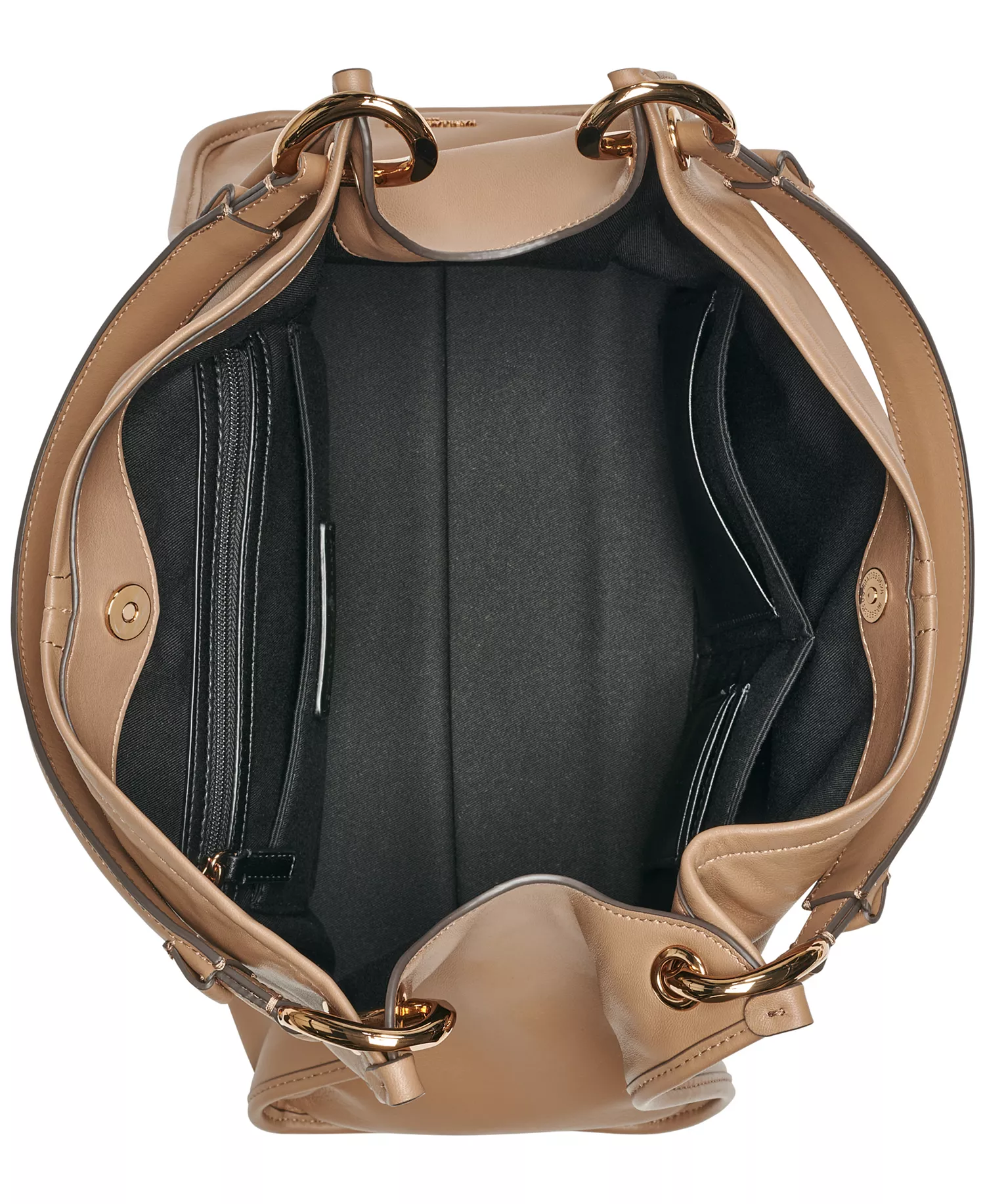 Luciene Leather Tote Bag - Vicuna - NO SIZE