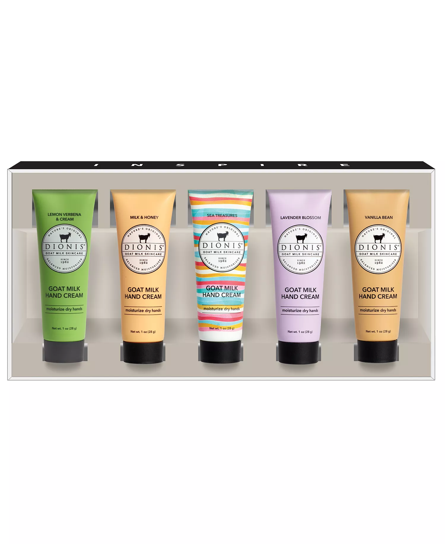 5-Pc. Inspire Goat Milk Hand Cream Gift Set - No Color - No Size