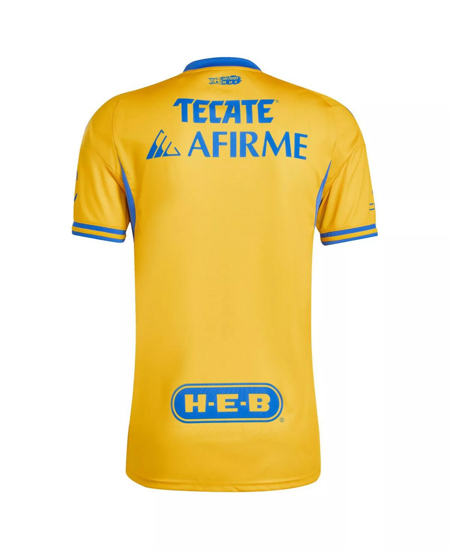Men's Gold Tigres UANL 2025/26 Home Replica Jersey - Gold - 2XL