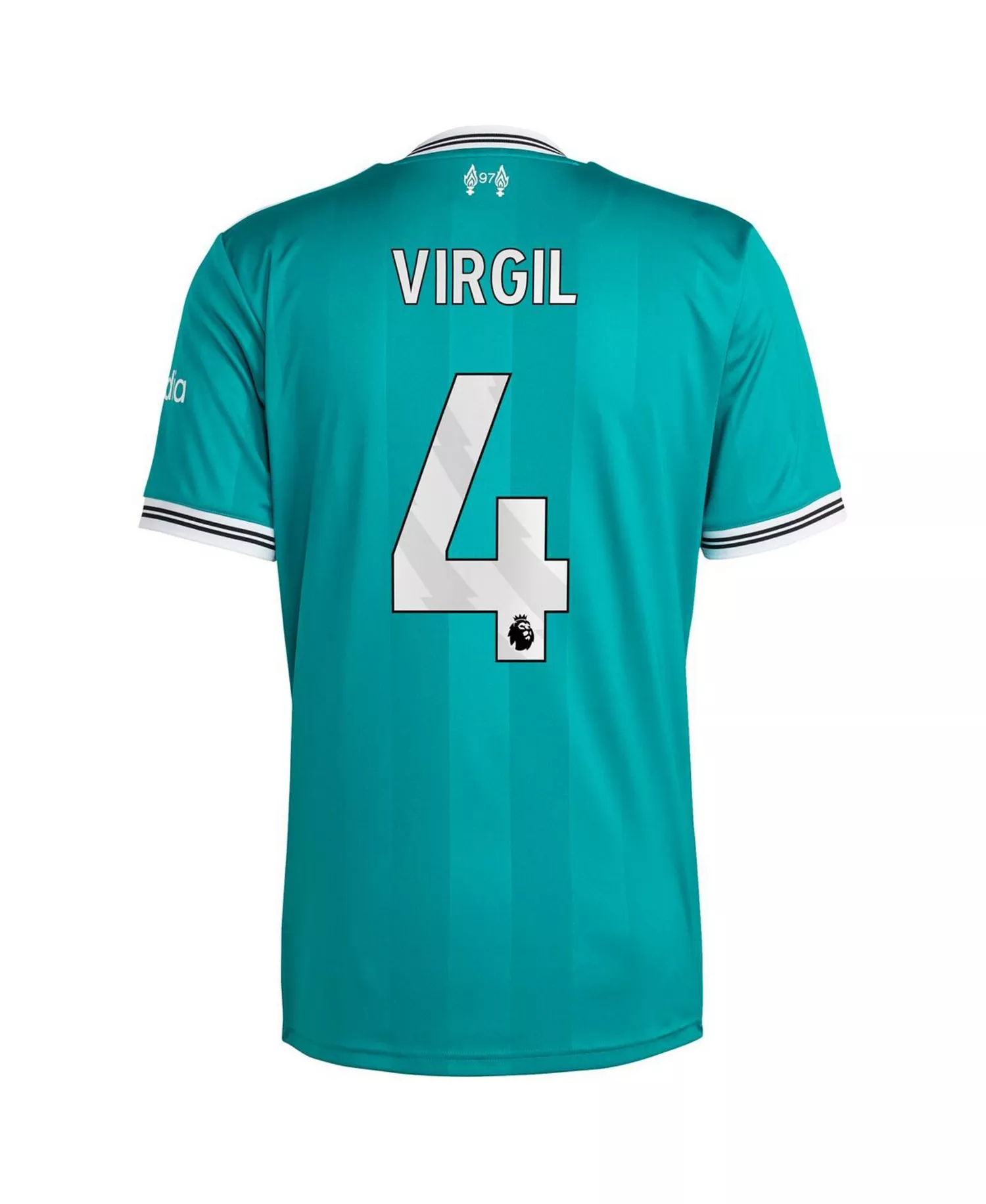 Men's Virgil van Dijk Green Liverpool 2025/26 Third Replica Player Jersey - Green - L