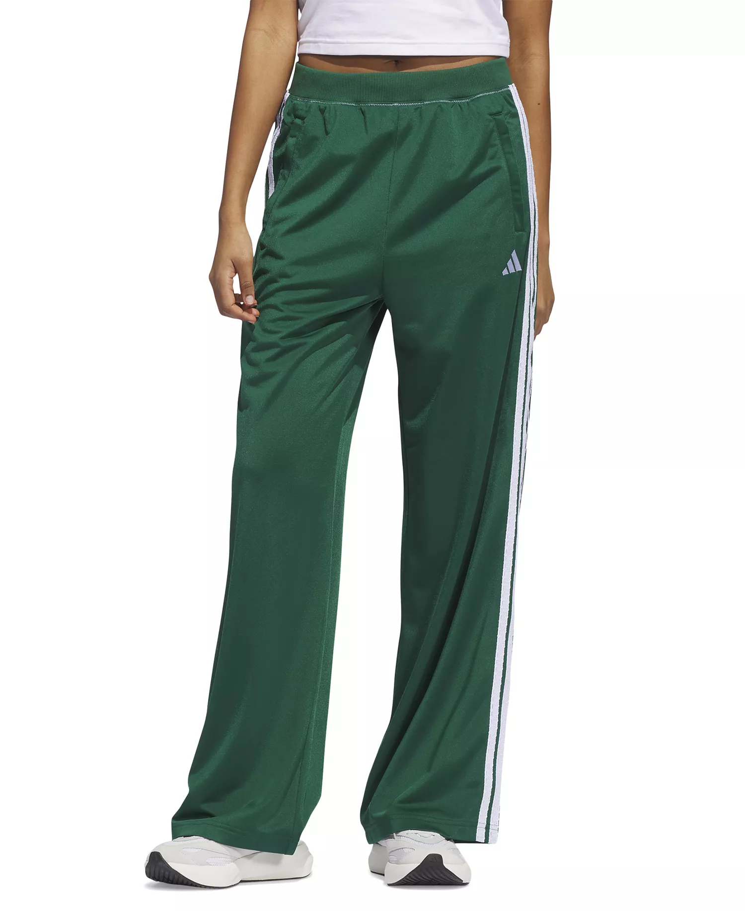 Women's 3-Stripe Classic Track Pants - Collegiate Green - M