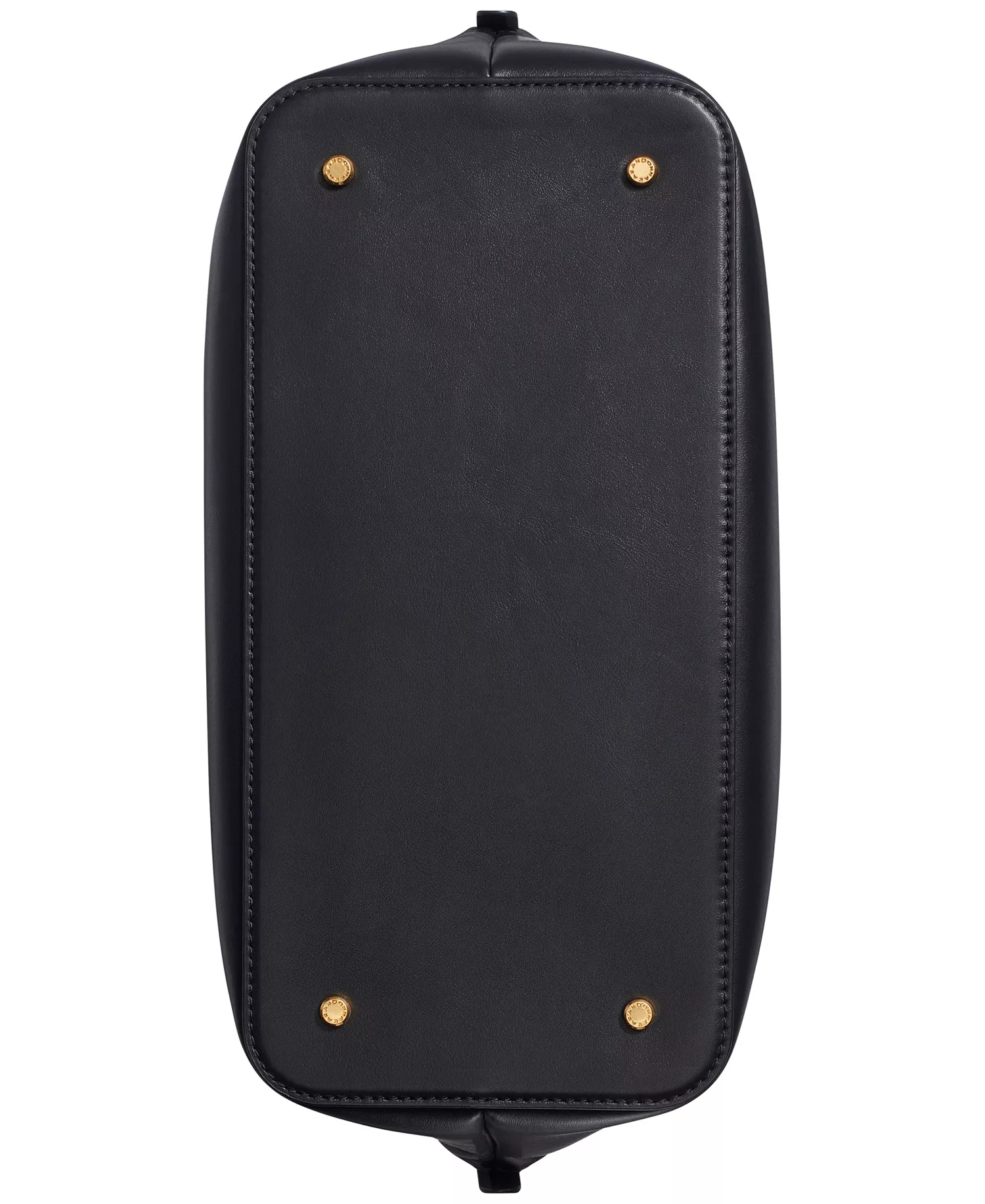 Magnetic Extra-Large Oxford Satchel Bag - Black/Gold - NO SIZE