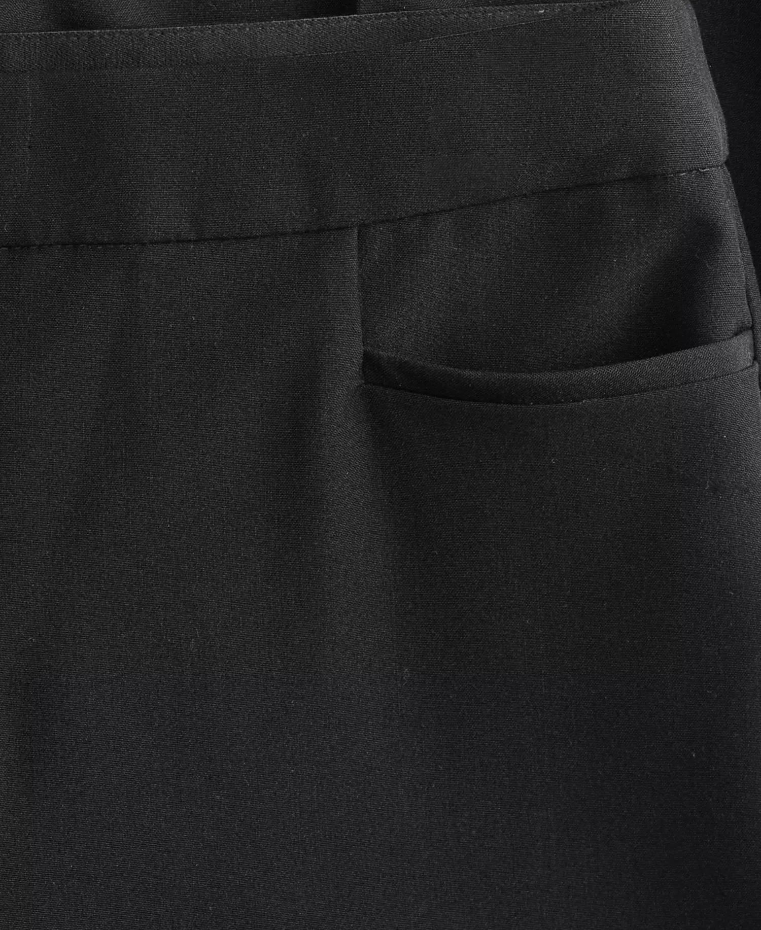 L-Pocket Straight-Leg Pants, Created for Macy's - Deep Black - 0