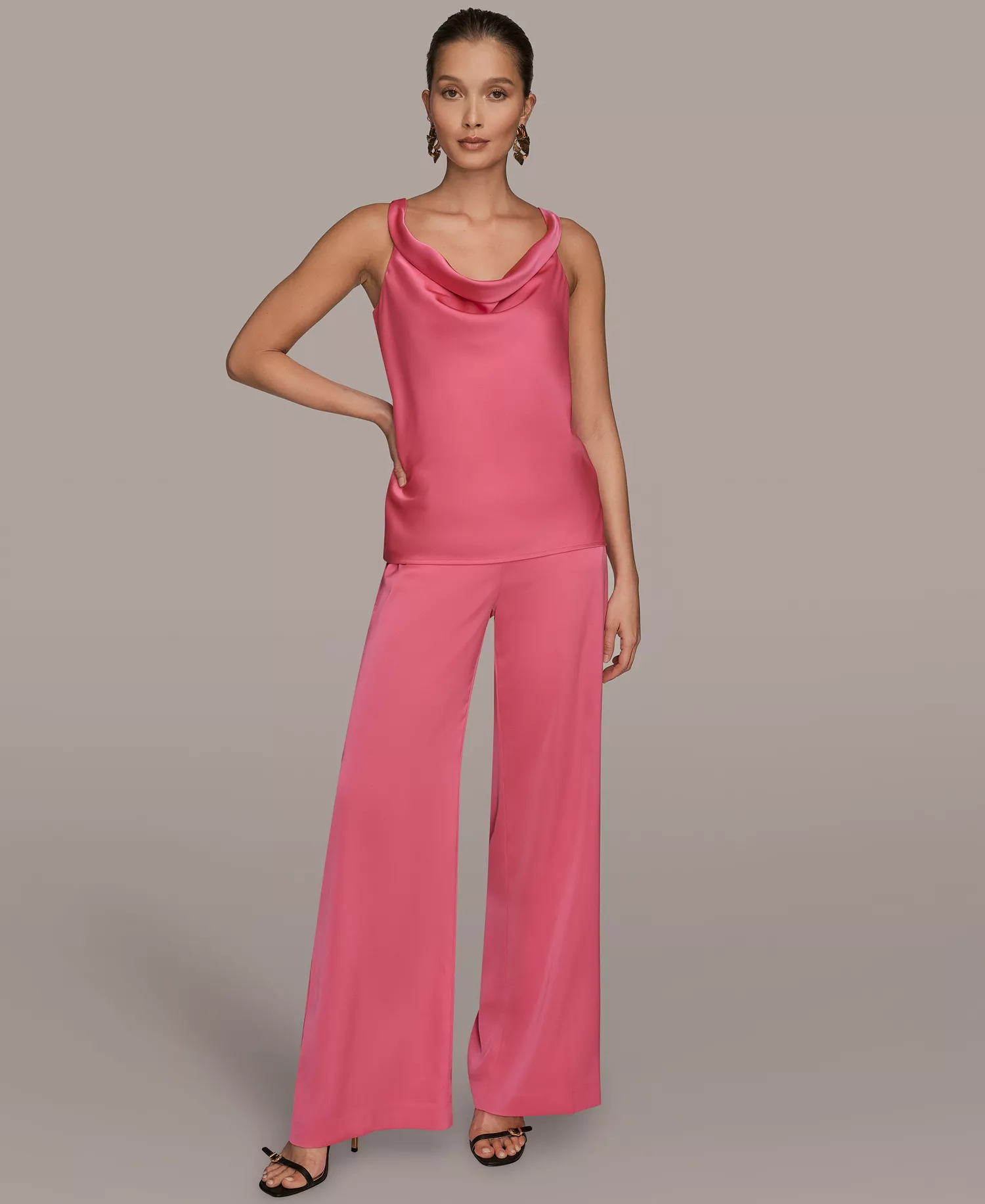 Women's Sleeveless Twisted-Strap Camisole Top - Bimini - L