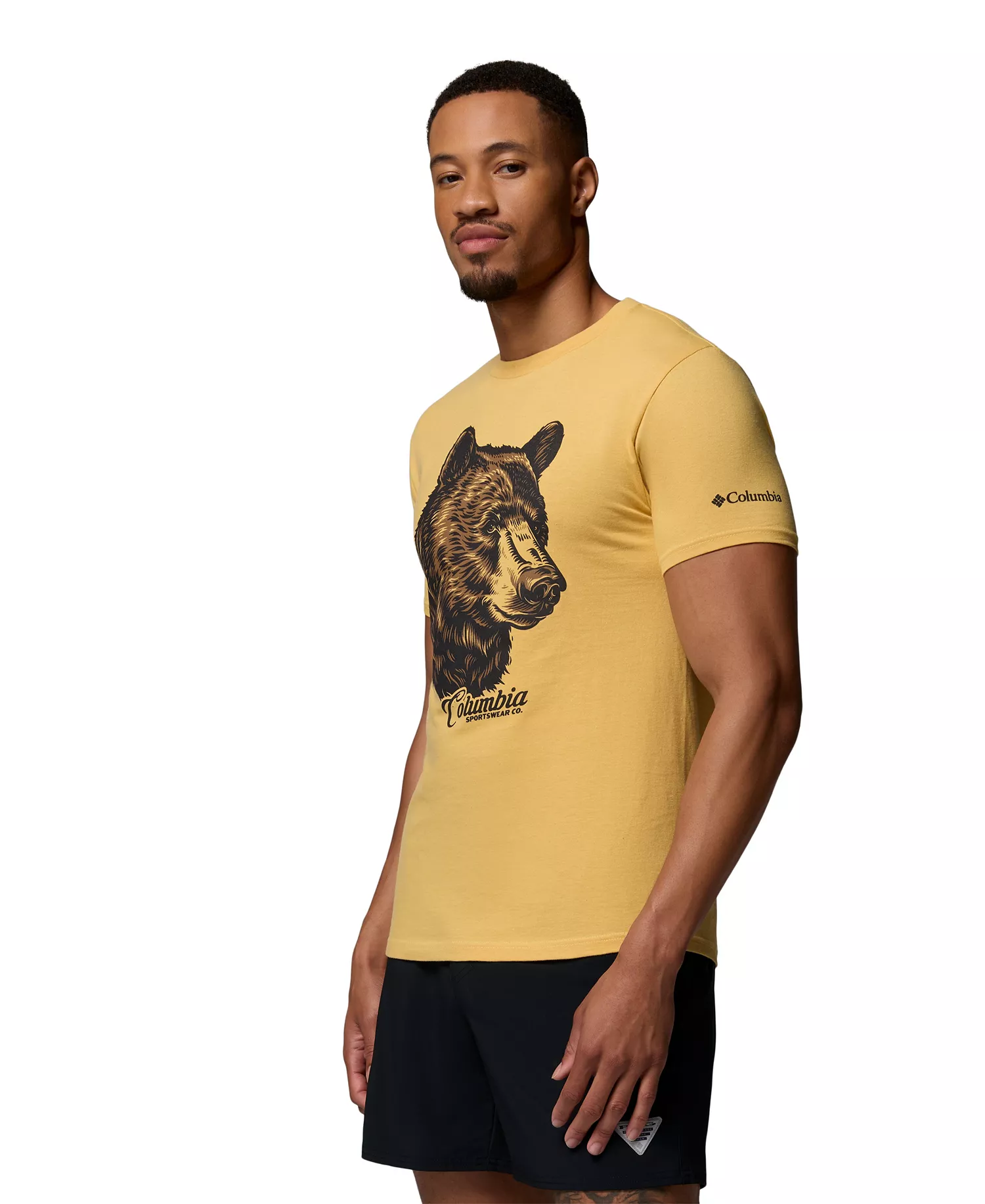 Men's Rob Graphic T-Shirt - Mustard - L