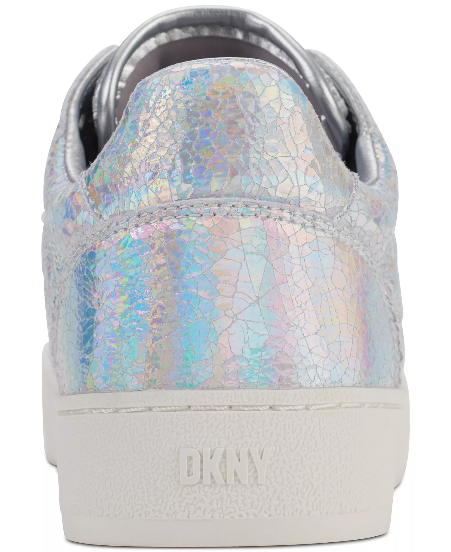 Women's Oriel Quilted Lace-Up Low-Top Sneakers - White/ Beetroot - 7M