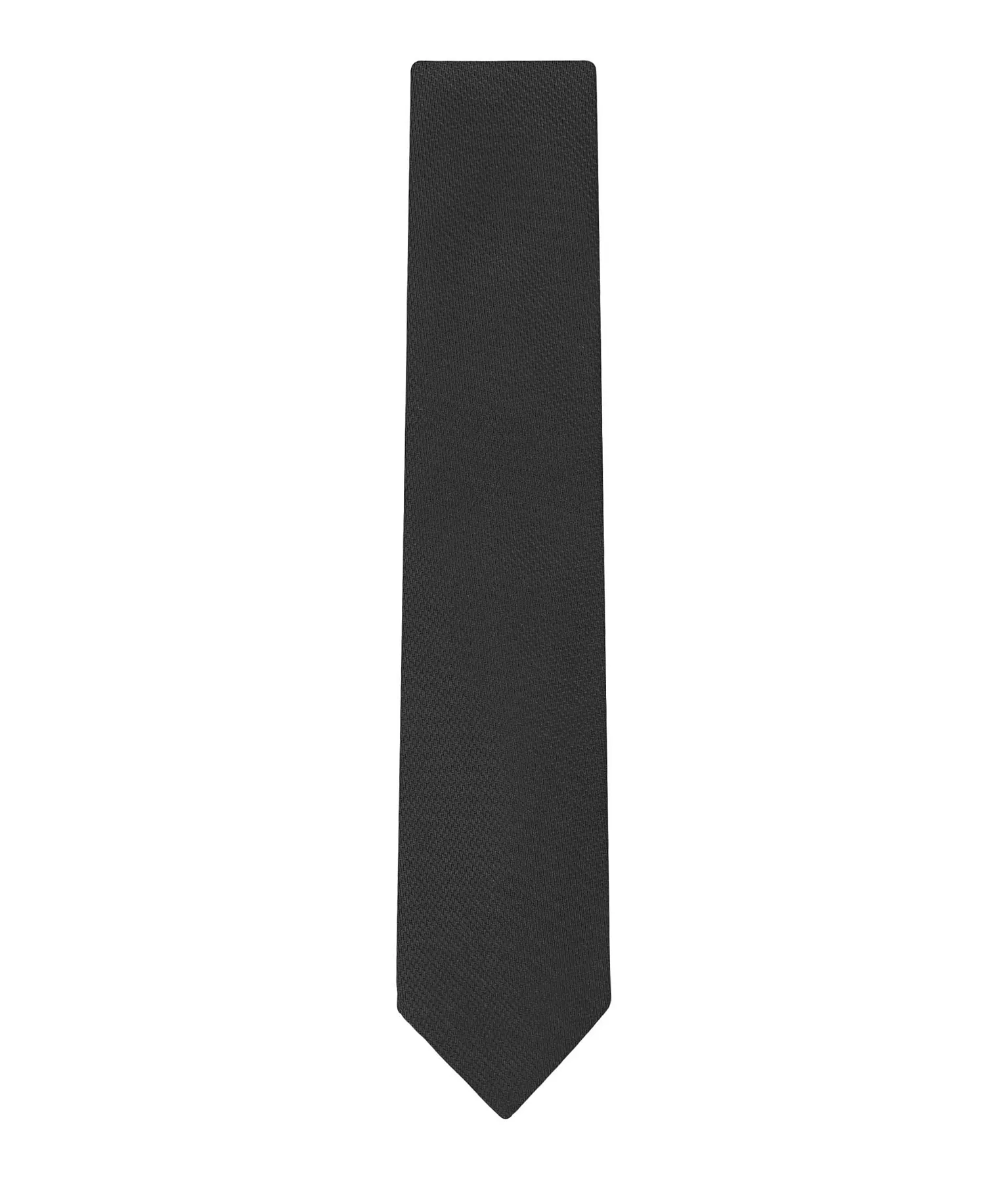 Men's Quinn Solid Classic Tie - Black - ONE SIZE