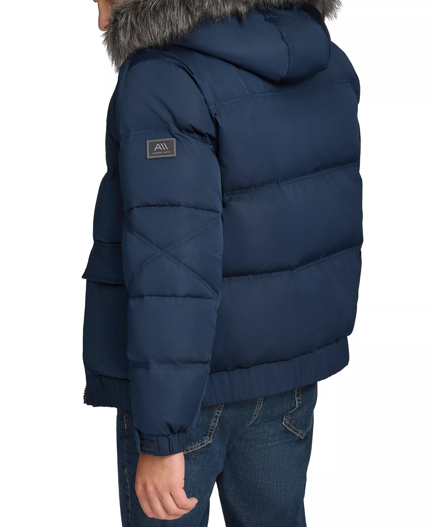 Men's Lithgow Puffer Jacket - Ink - M