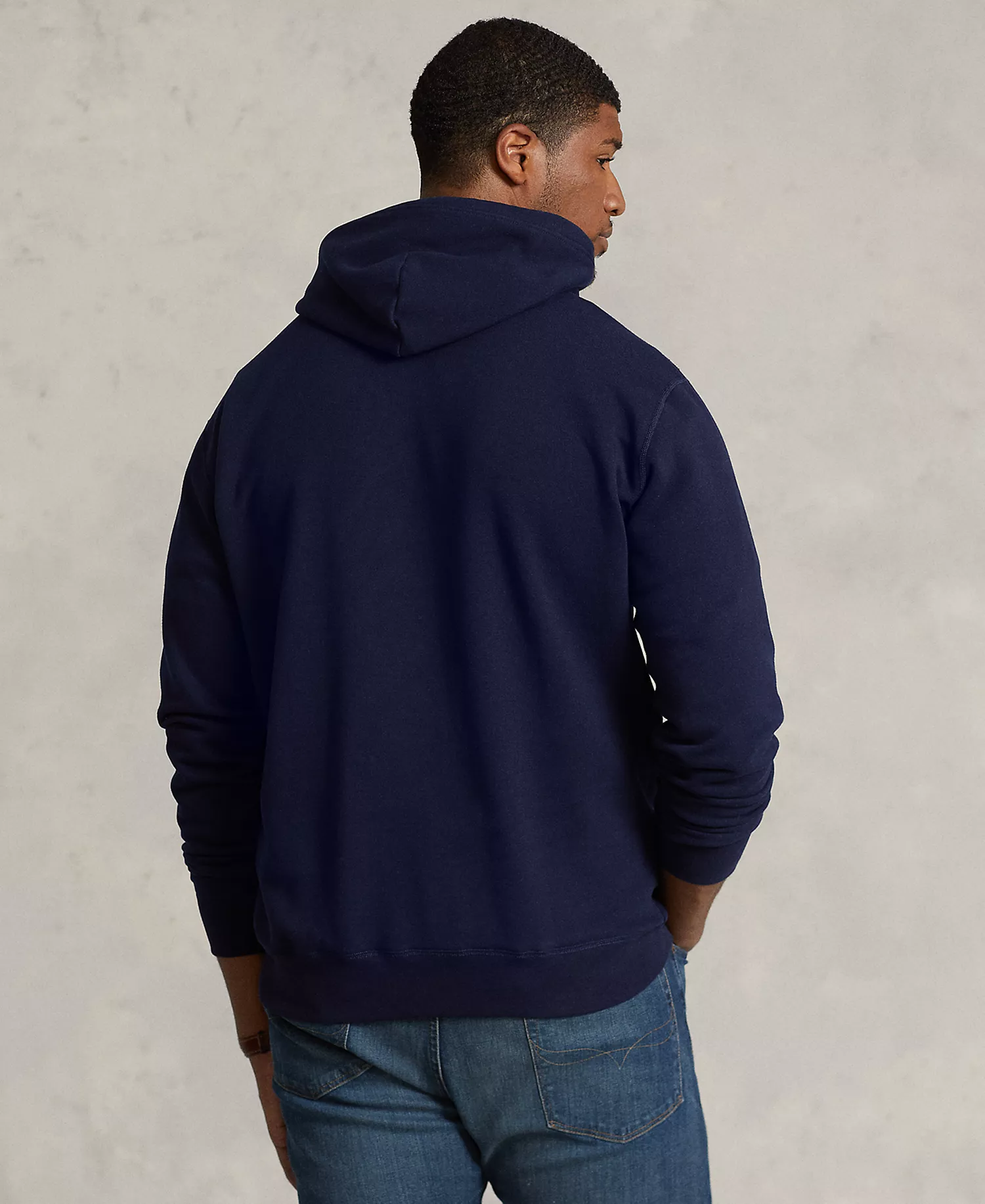 Men's Big & Tall The RL Fleece Hoodie - Cruise Navy - 2LT