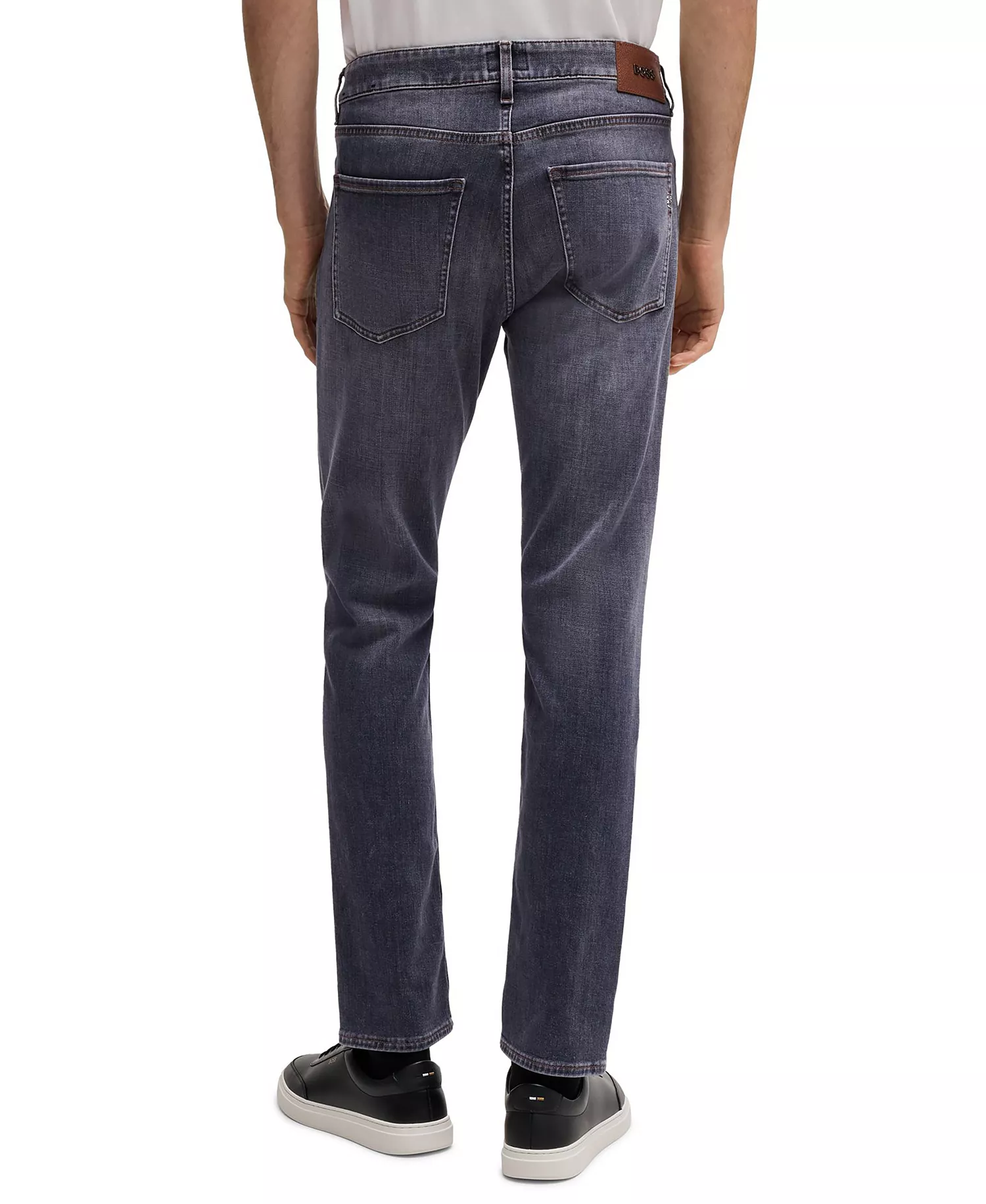 Men's Soft-Touch Denim Slim-Fit Jeans - Dark Gray - 30x34