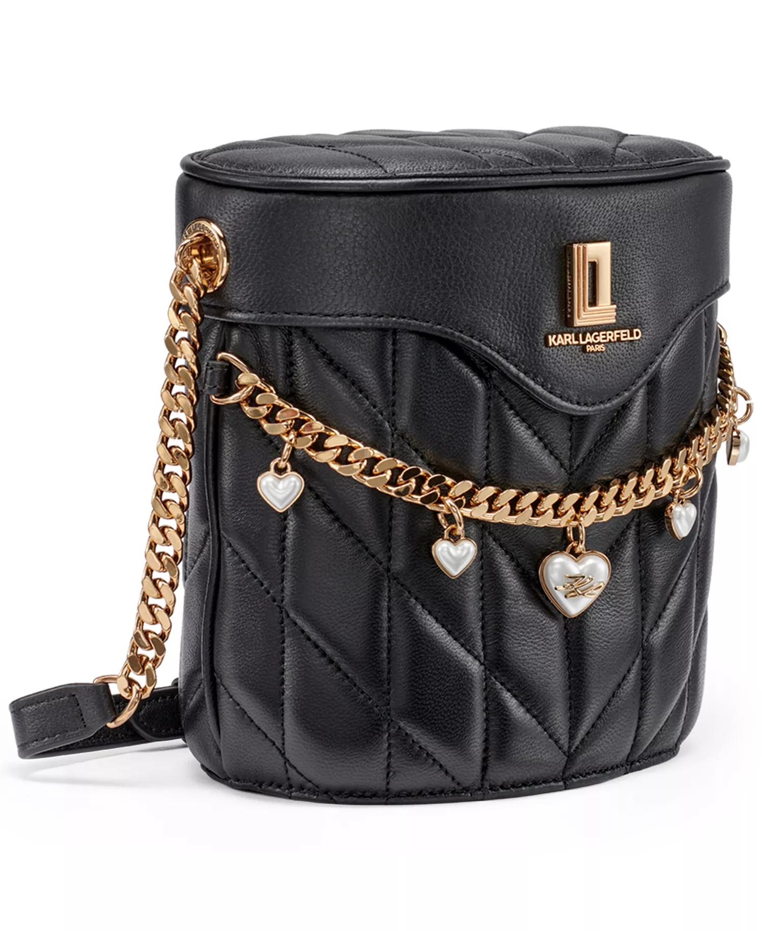 Lafayette Crossbody Bag - Black/gold - NO SIZE