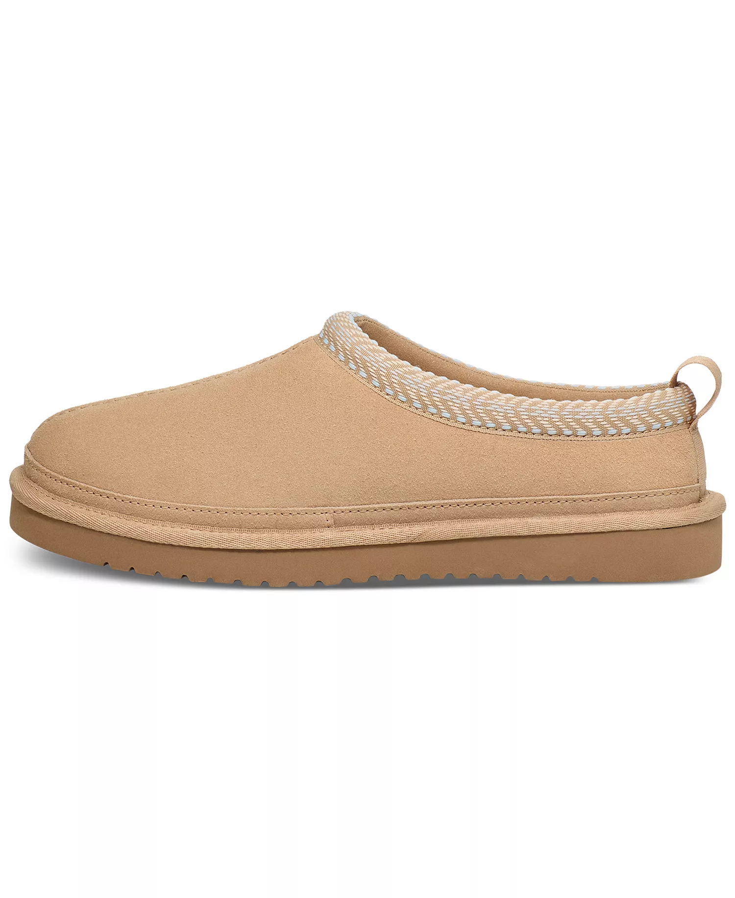 Men's Burree Suede Slippers - Sand - 10