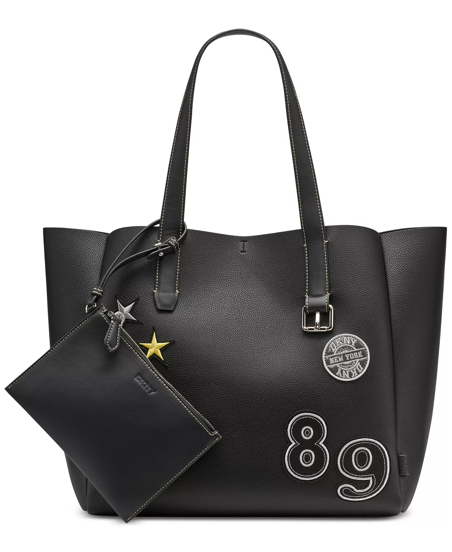 Reese Extra Large Tote Bag - Black/silver - NO SIZE