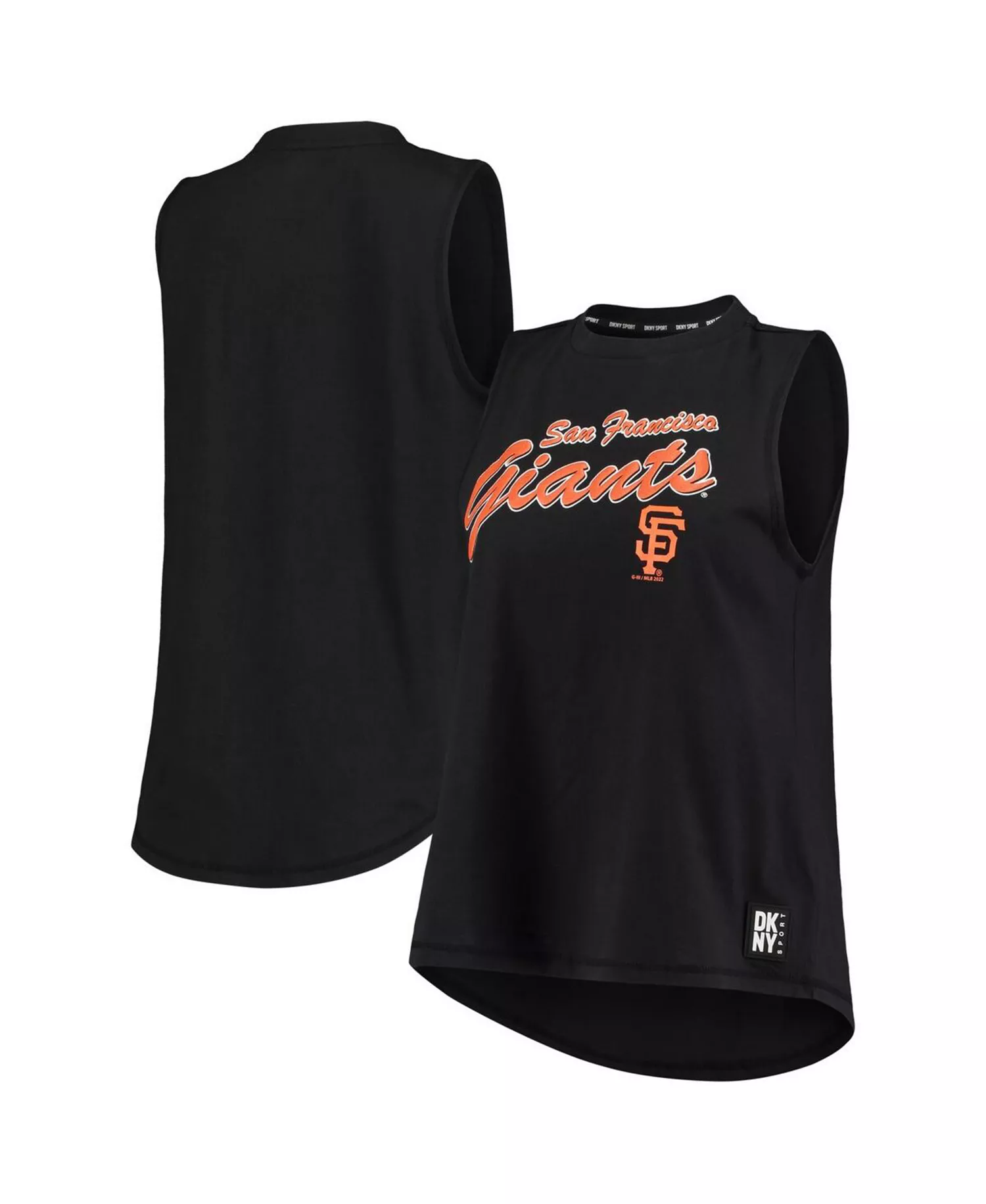 Women's Black San Francisco Giants Marcie Tank Top - Black - L