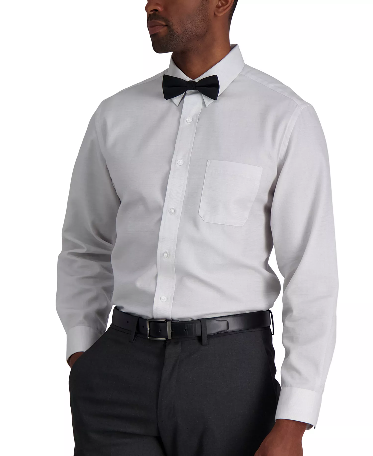 Men's Unison Solid Pre-Tied Bow Tie - Black - ONE SIZE
