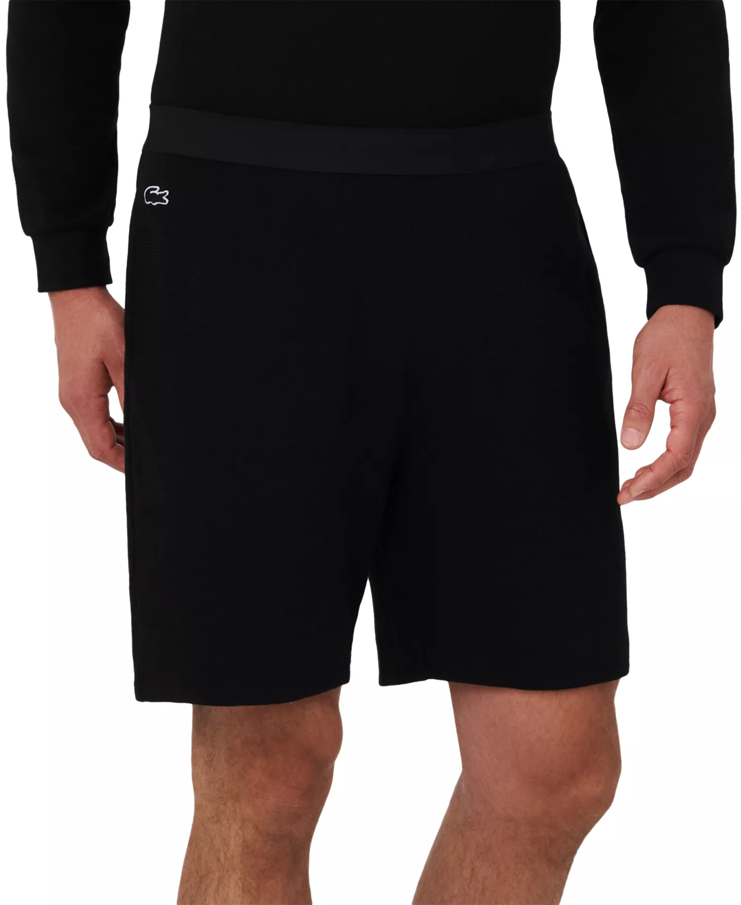 Men's Thermal Pajama Shorts - Black - 2XL