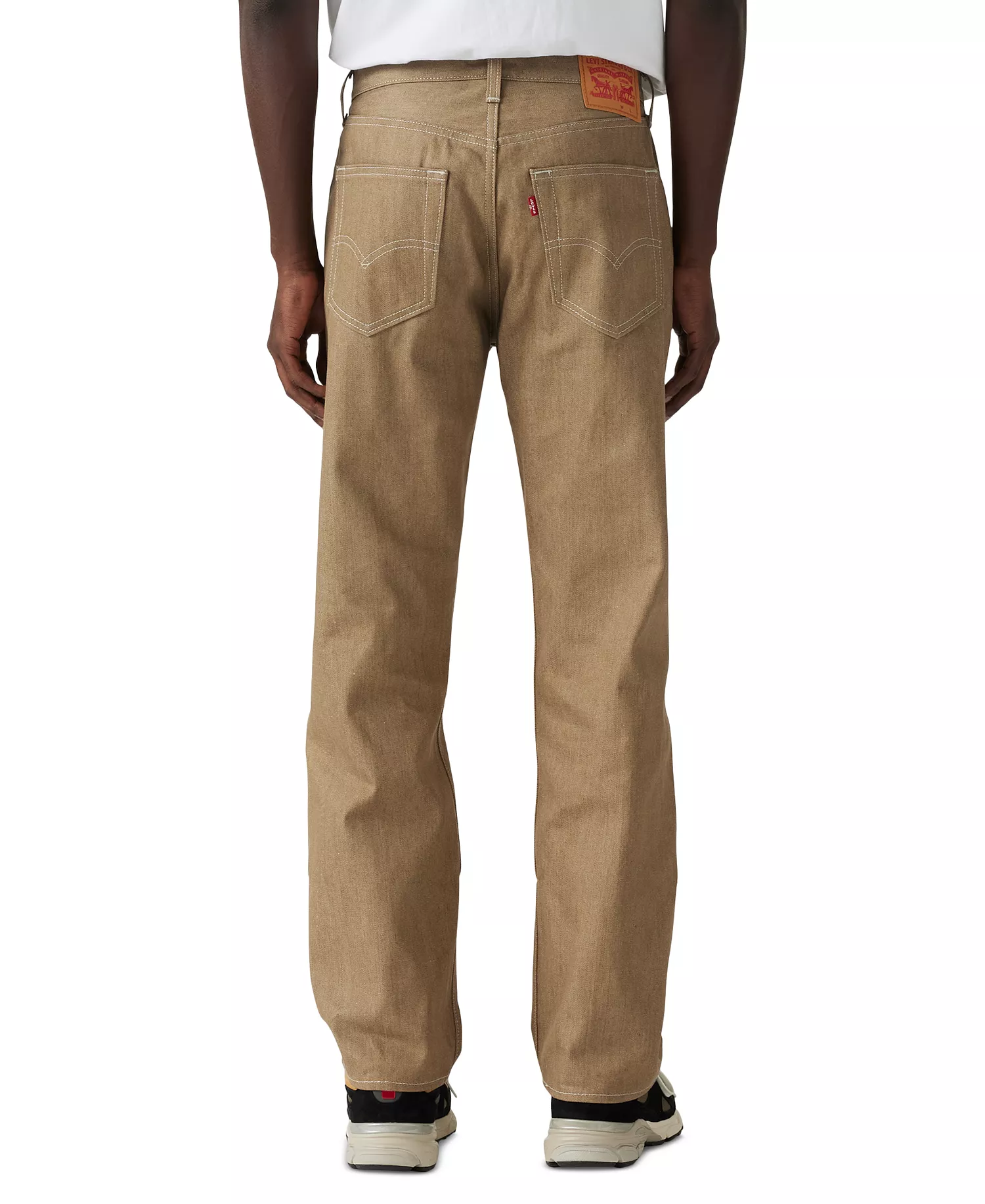 Men's 501® Original Shrink-to-Fit™ Non-Stretch Jeans - Beige - 29 - 30