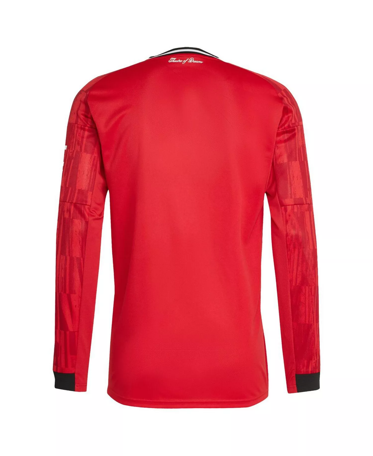 Men's Red Manchester United Home 2025/26 Replica Long Sleeve Jersey - Red - XL