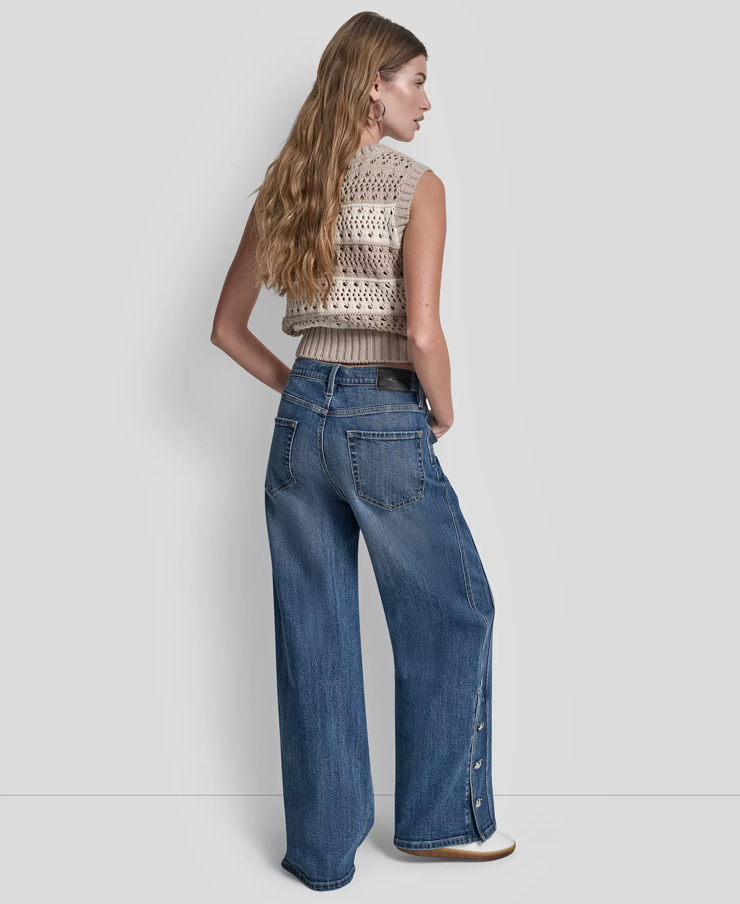 Women's High-Rise Modern Wide Leg Jeans - Hylan - 24