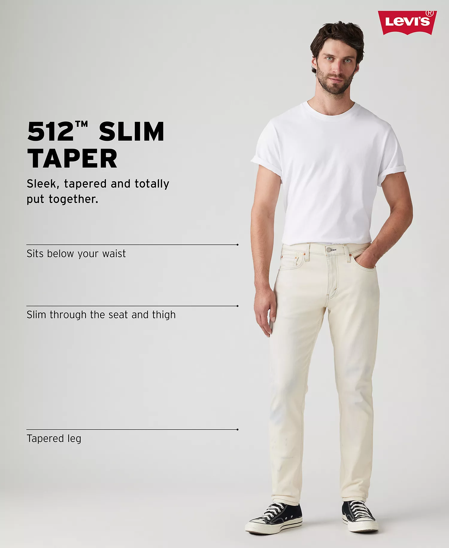 Men's 512™ Slim Taper Eco Performance Jeans - Amped Up A - 28 - 29