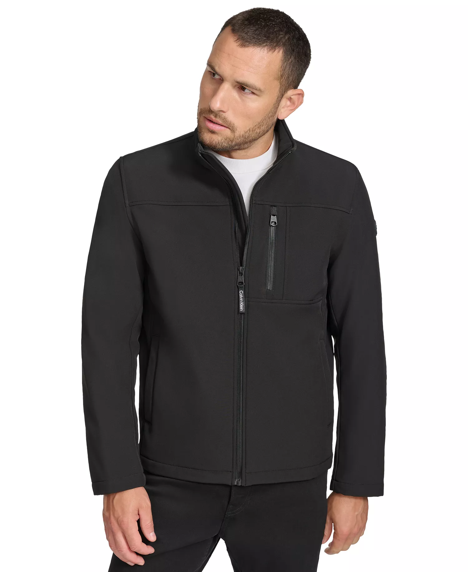 Men's Infinite Stretch Soft Shell Jacket - Black - 2XL