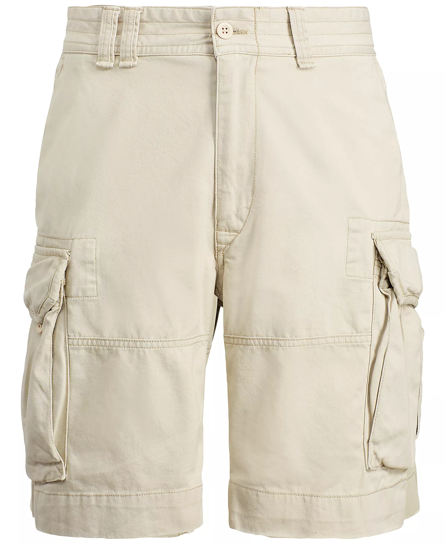 Men's Big & Tall Gellar Classic-Fit Twill Cargo Shorts - Classic Stone - 38T