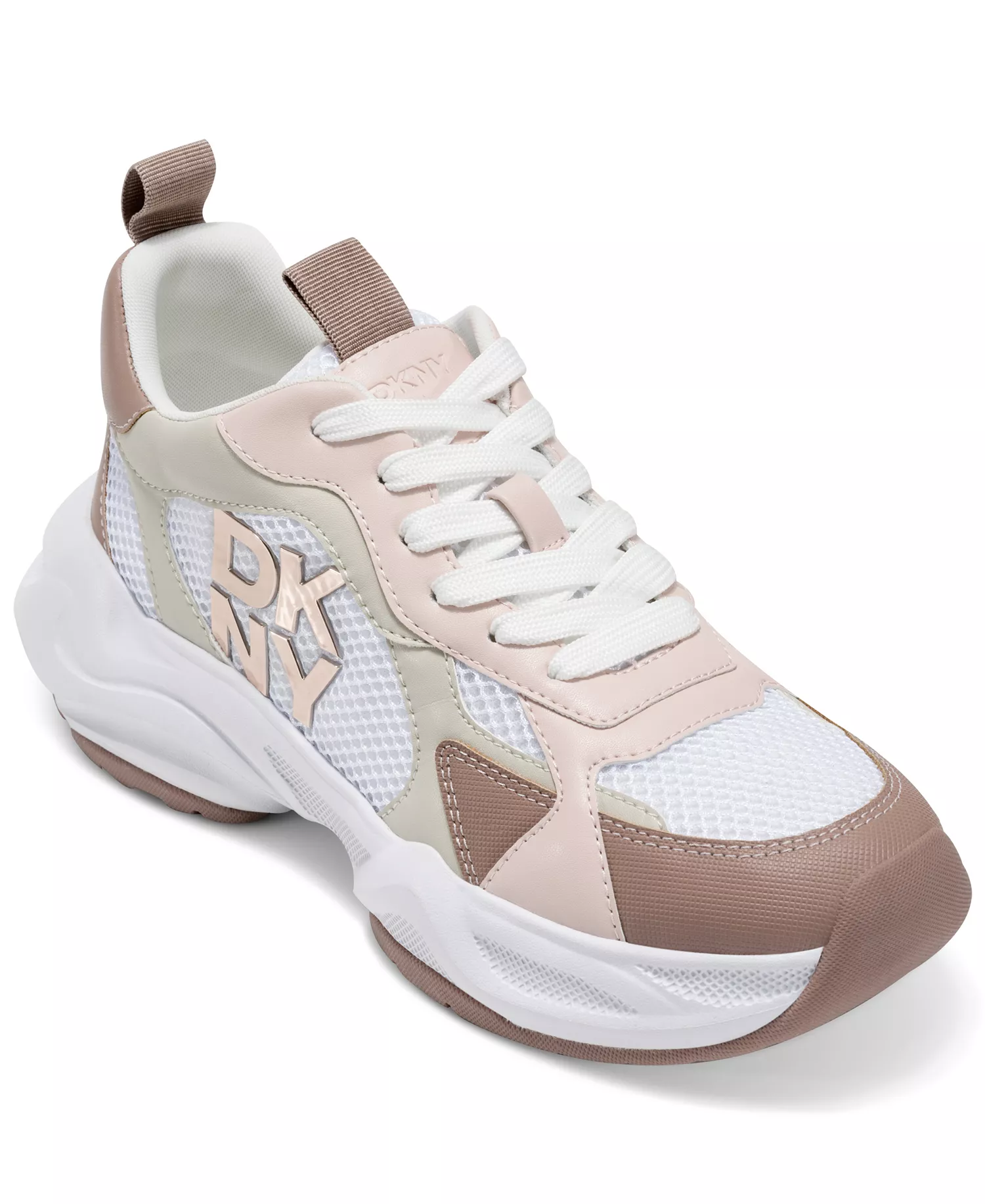 Women's Deyoung Chunky Sneakers - Blush, Bright White - 10M
