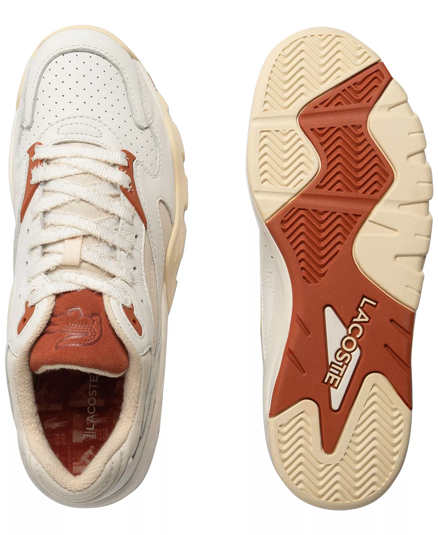 Men's Game Trainer Lace-Up Sneakers - Off White - 11M