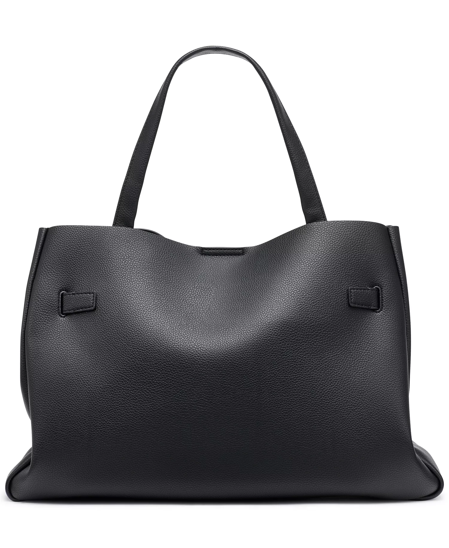 Bryar Large Satchel Bag - Black/Silver - Large