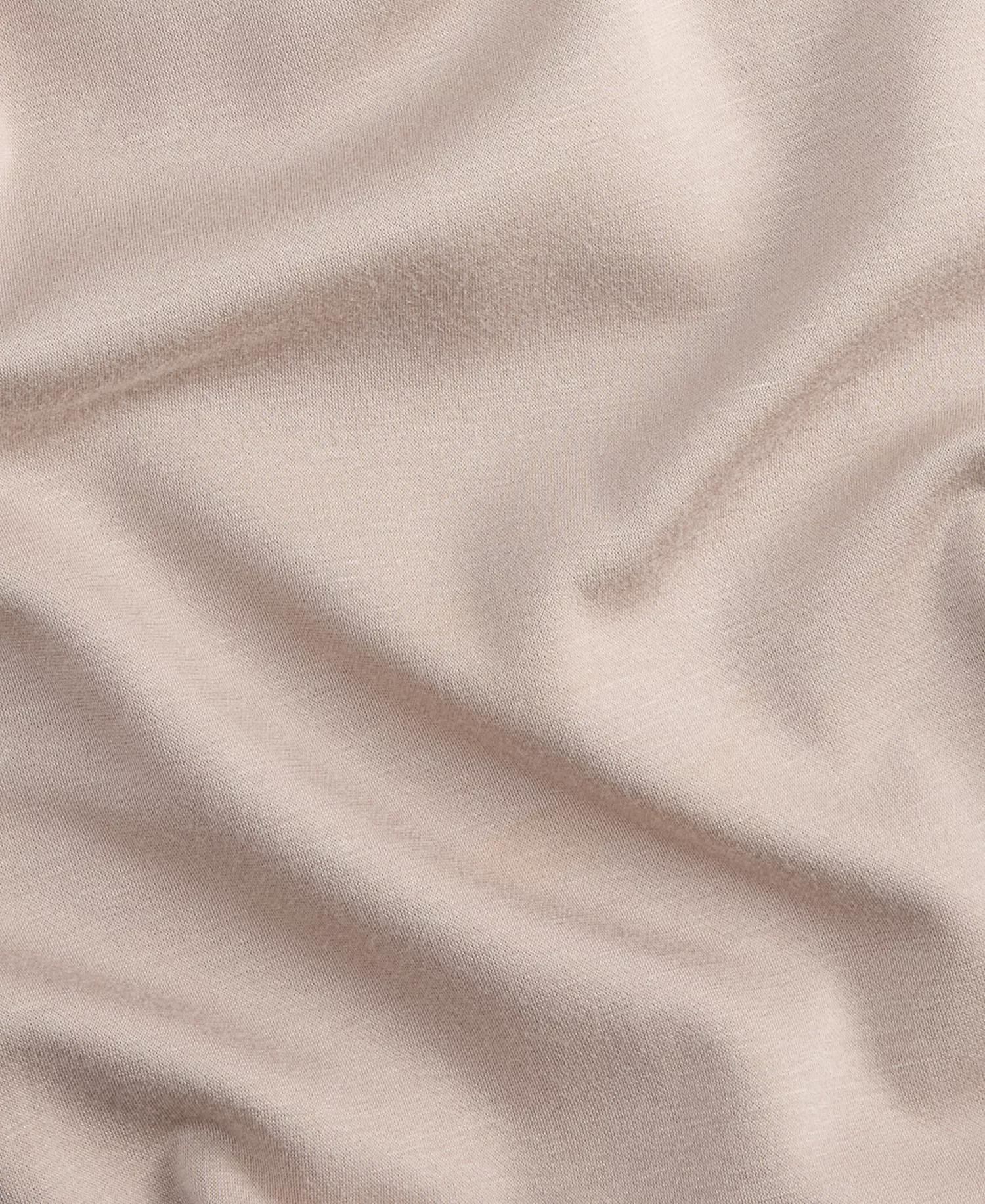 Petite Crewneck Bubble-Hem Top, Macy's Exclusive  - Taupe - P/L