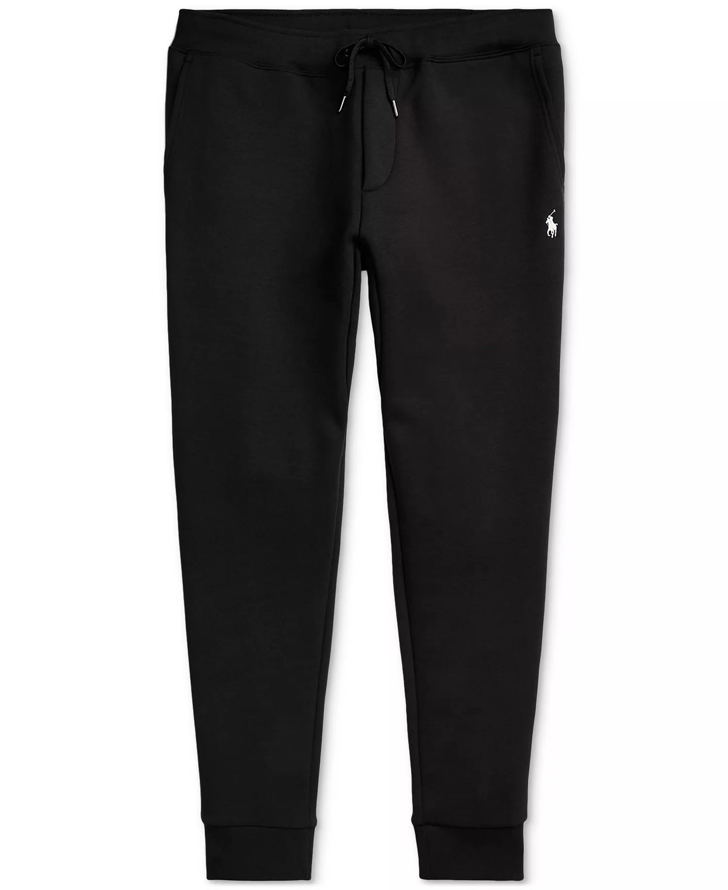 Men's Double-Knit Jogger Pants - Black - 2XL
