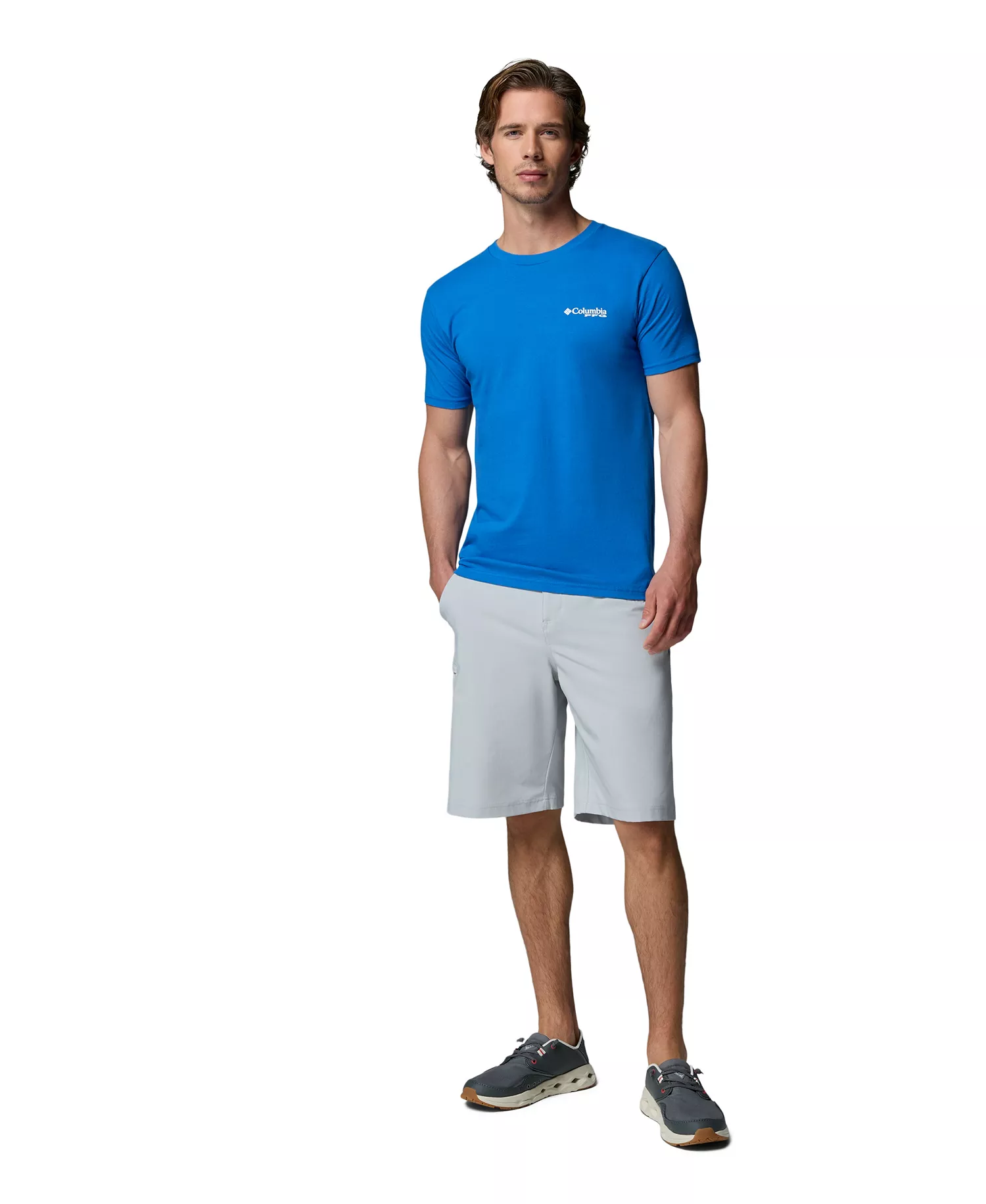 Men's PFG Class Graphic T-Shirt - Vivid Blue - L