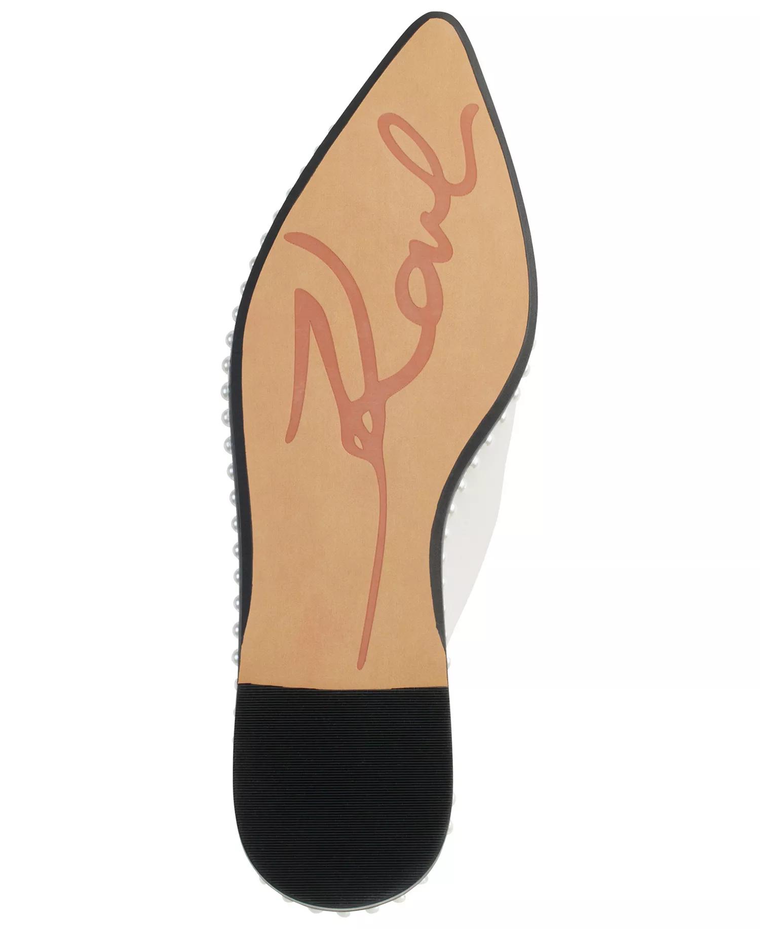 Women's Vyra Studded Mule Flats - Soft White - 5M