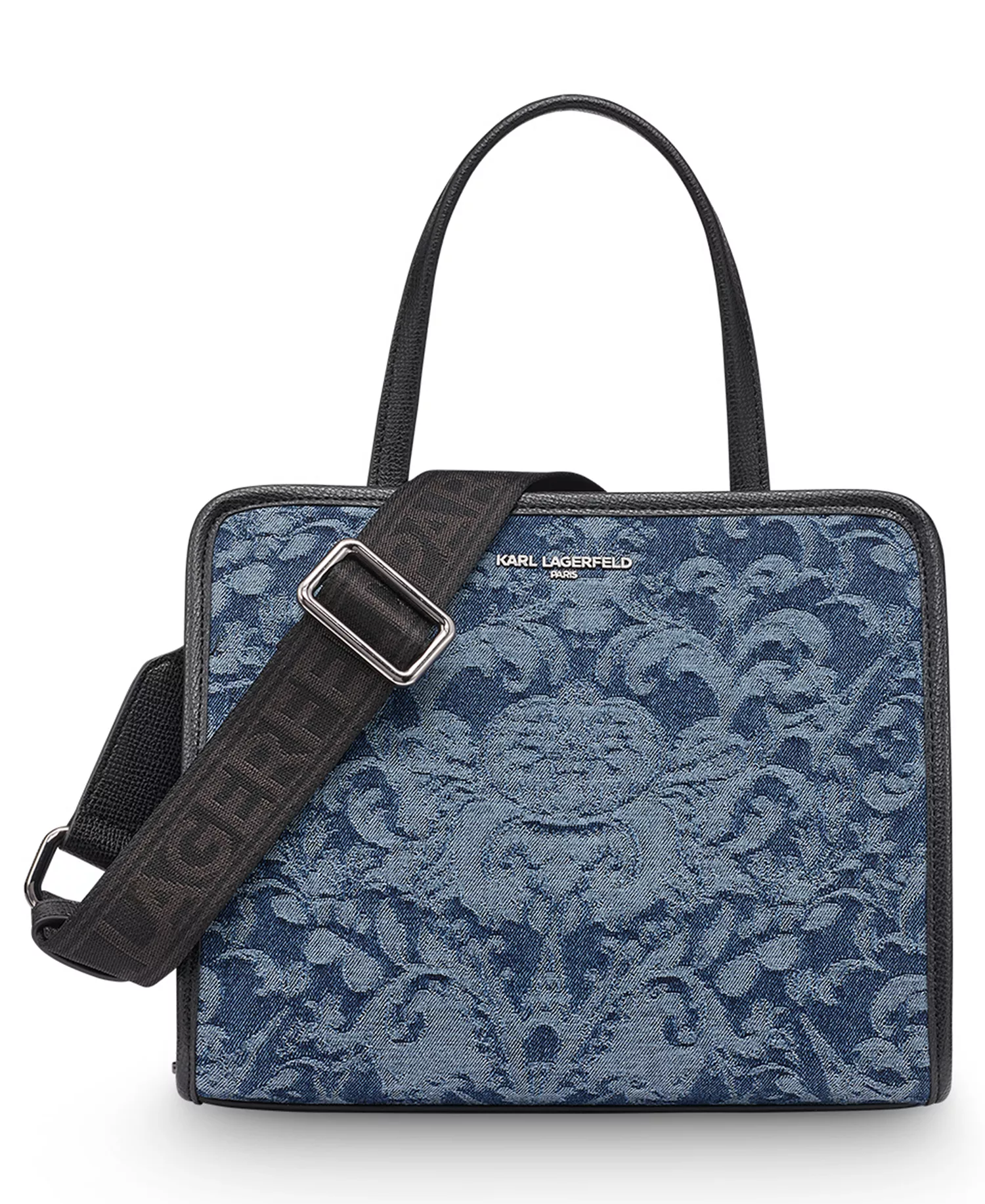 Maybelle Small Satchel Handbag - Denim - Small