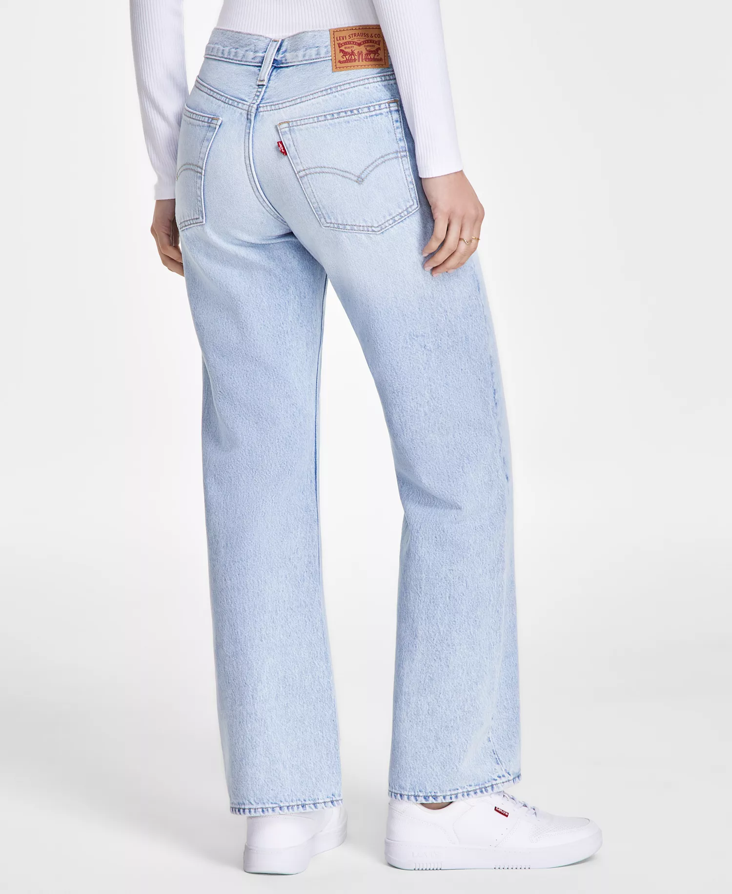 Women's '94 Cotton Baggy-Fit Bootcut Jeans - Abraided Art - 0