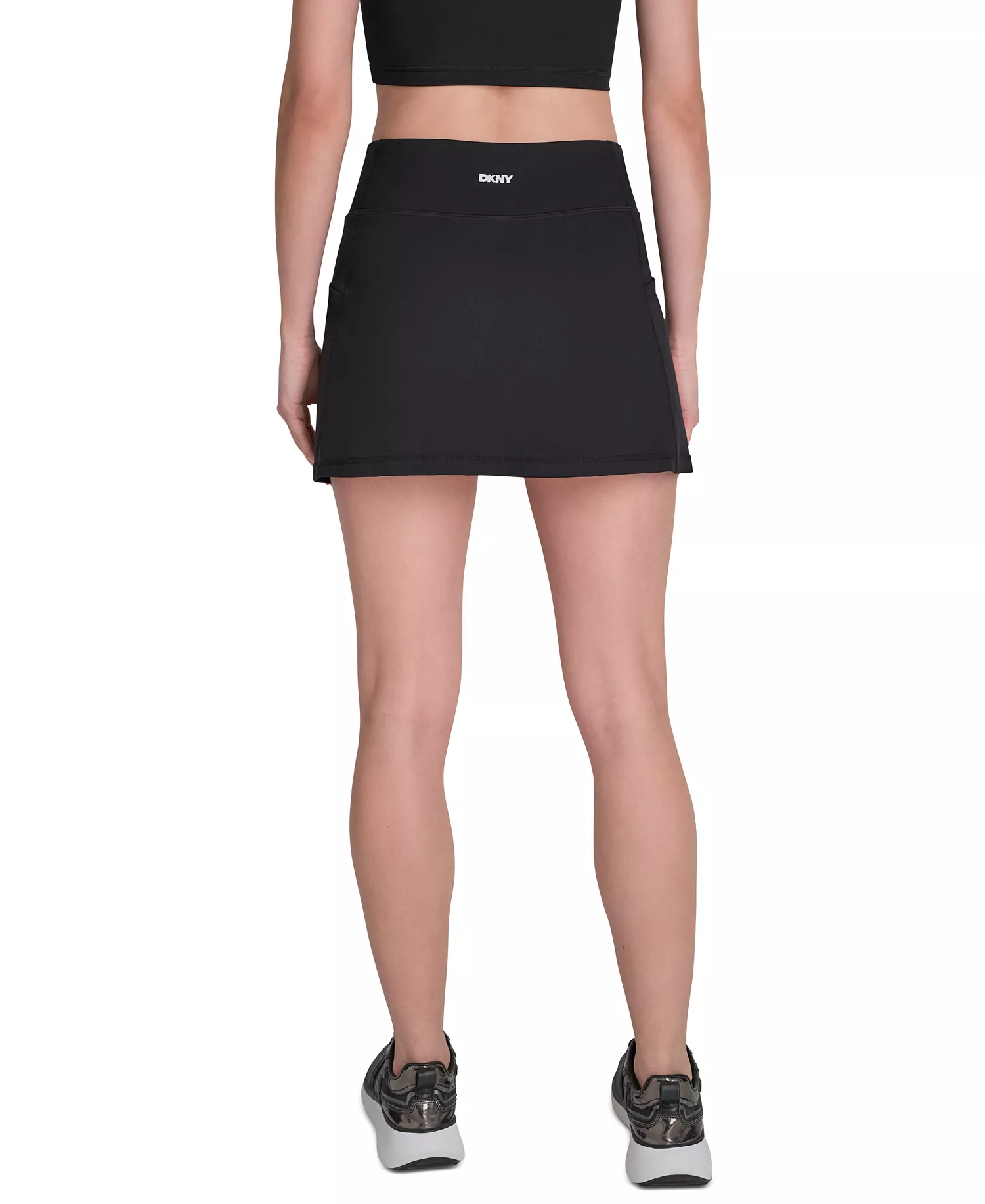 Women's Balance Compression Super High Waist Pull-On Skort - Black - L
