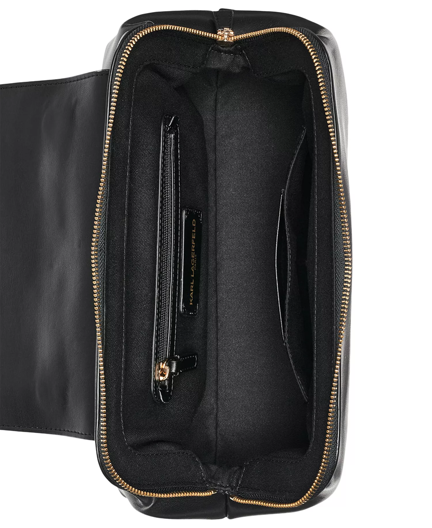 Dara Satchel Bag - Black/gold - NO SIZE