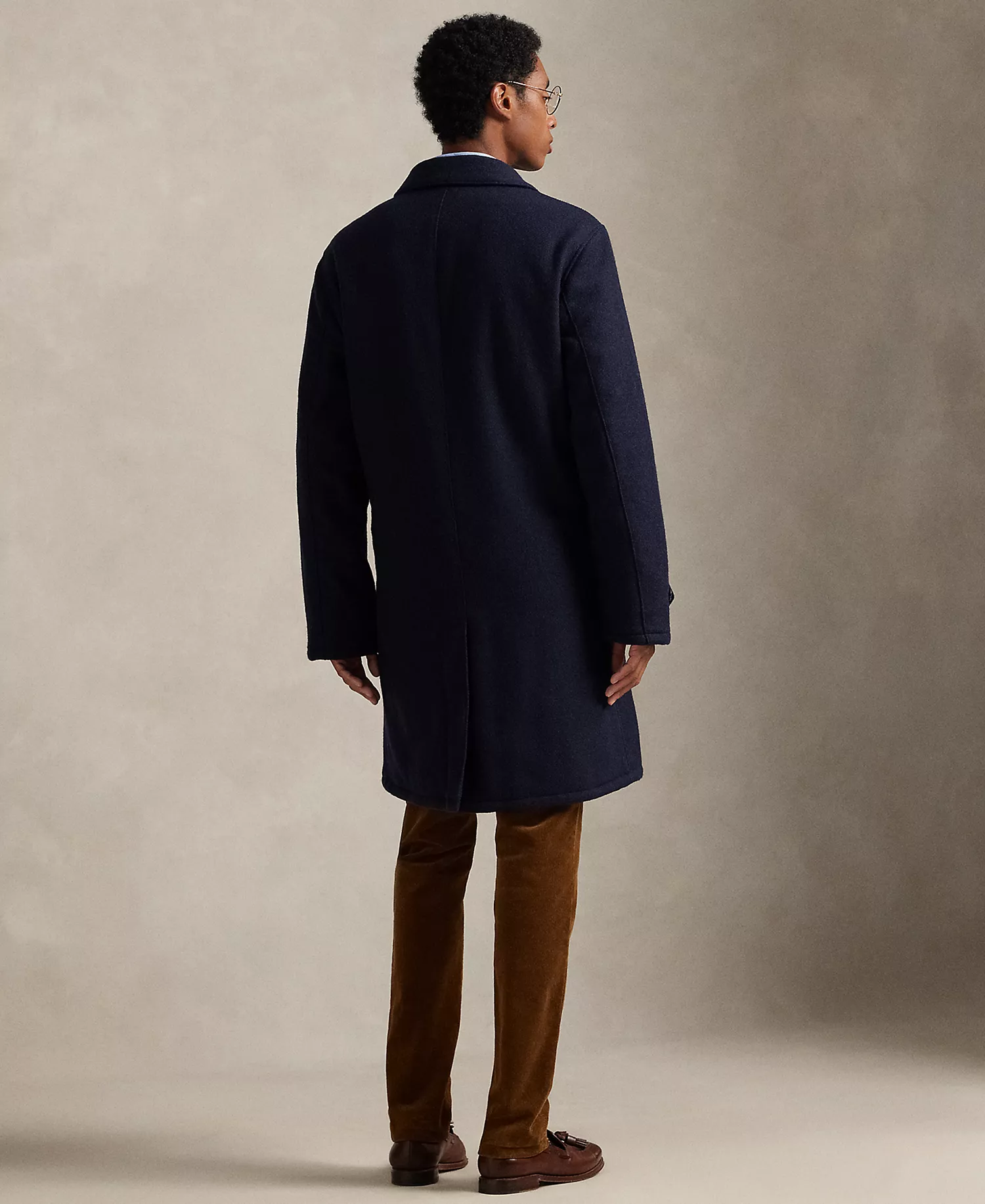 The Langdon Walking Coat - Collection Navy - L