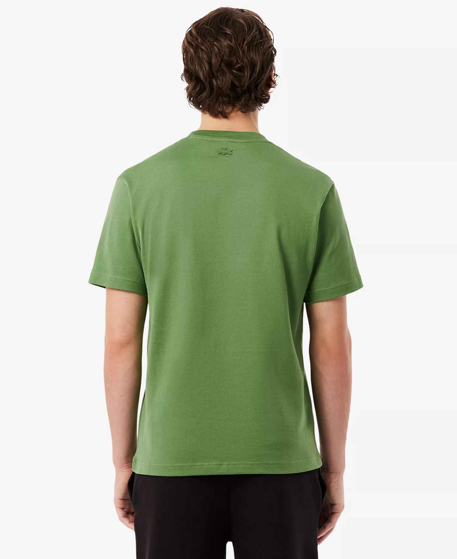 Men's Classic-Fit Embroidered Heavy Jersey T-Shirt - Lambs Lettuce - L