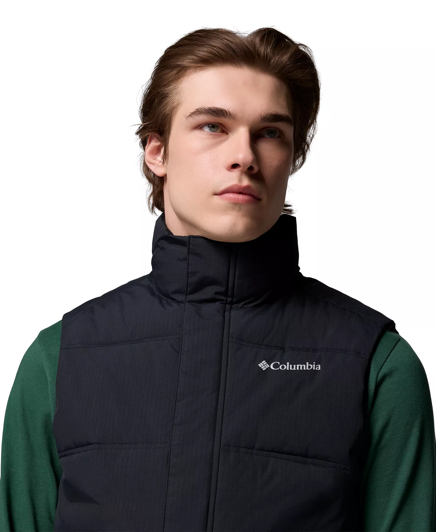 Men's Landroamer Puffer Vest - Black - L