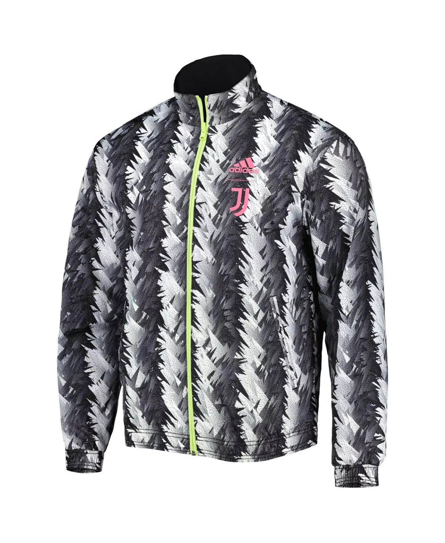 Men's Black Juventus 2022/23 On-Field Team Logo Anthem Reversible Full-Zip Jacket - Black - XL