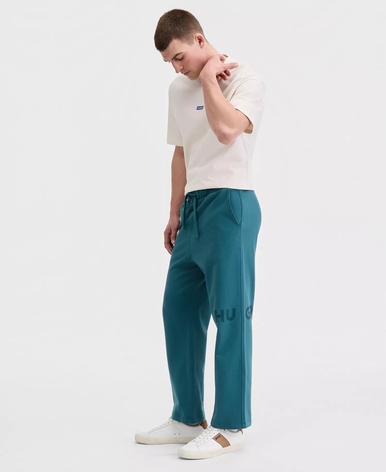 Men's Nalftro Drawstring Pants - TEAL - 2XL