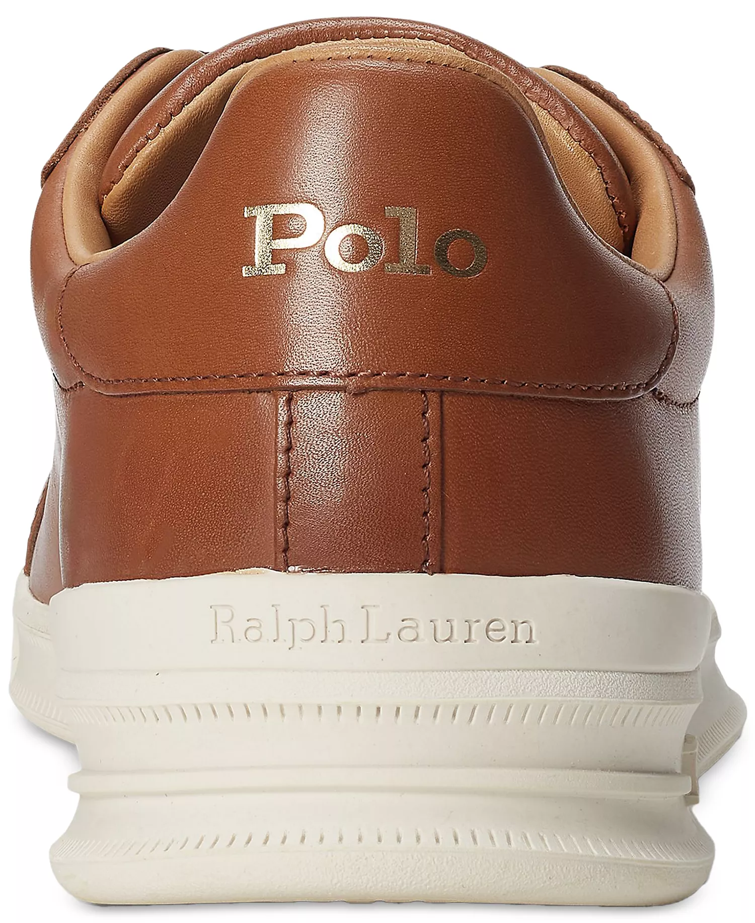 Men's Heritage Court II Leather Sneaker - Polo Pale Russet - 10
