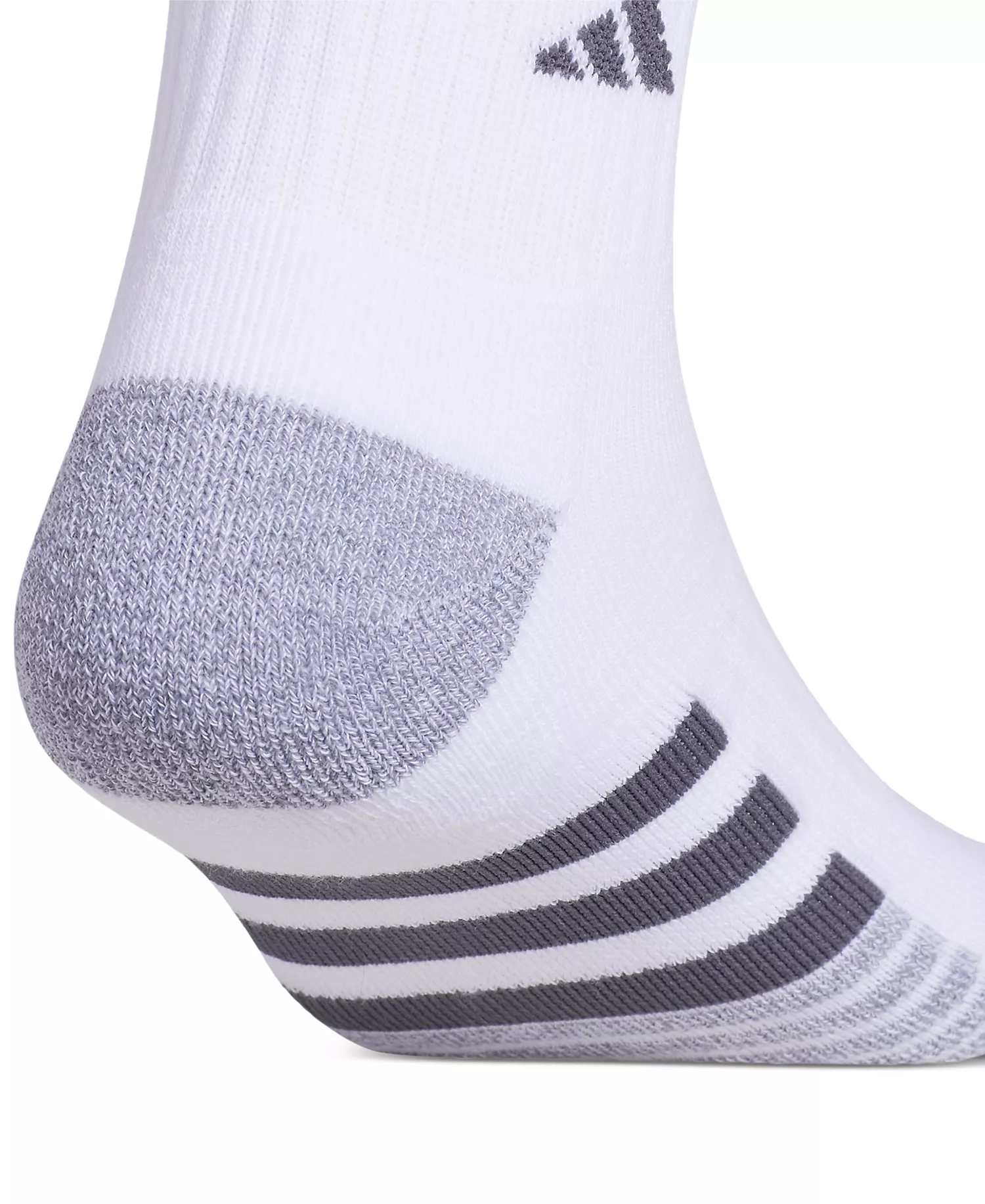 Men's 3-pk. Cushioned Quarter Logo Socks - Black - L